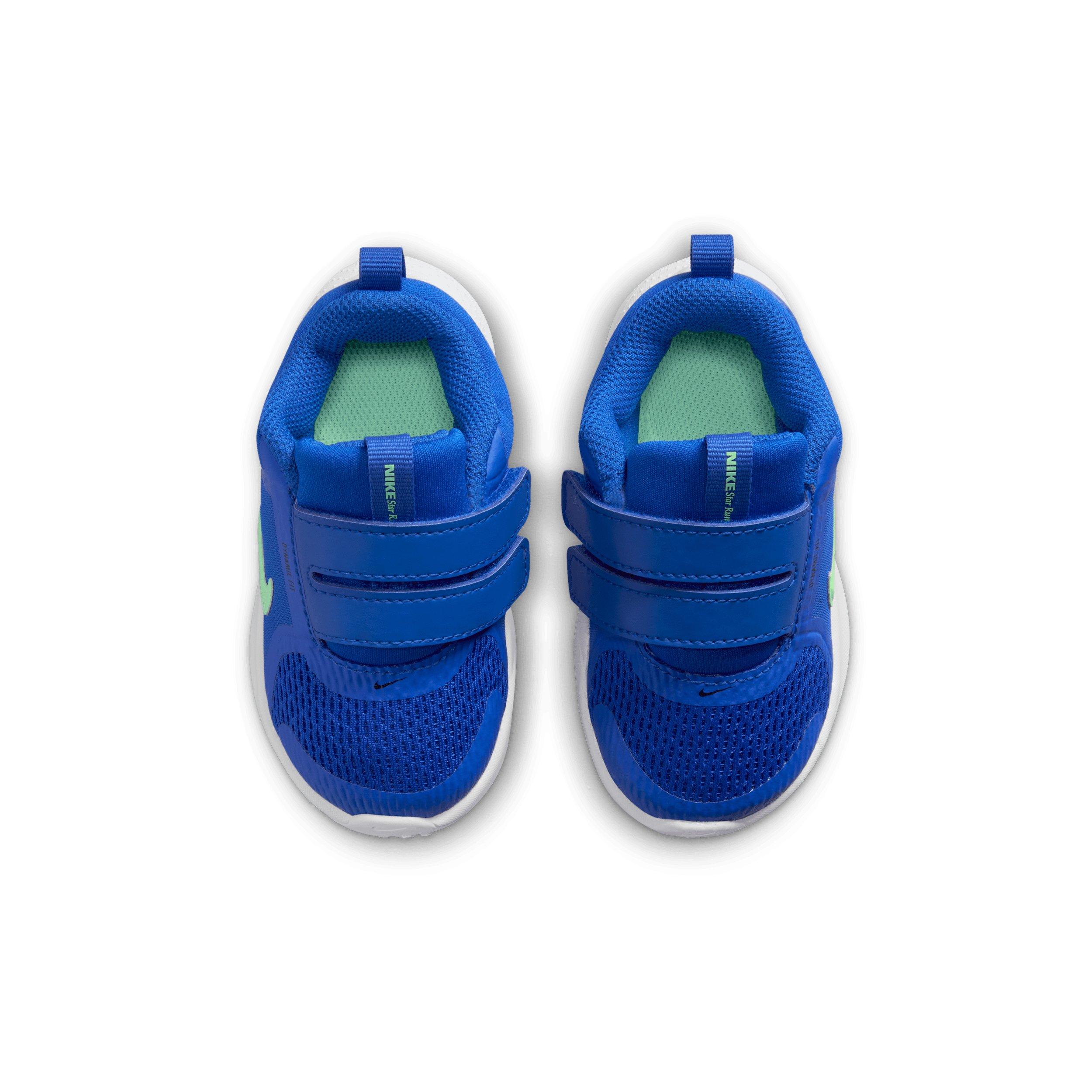 Nike Star Runner 5 "Racer Blue/Midnight Navy/Illusion Green" Infant Boys' Running Shoe - BLUE/NAVY/GREEN