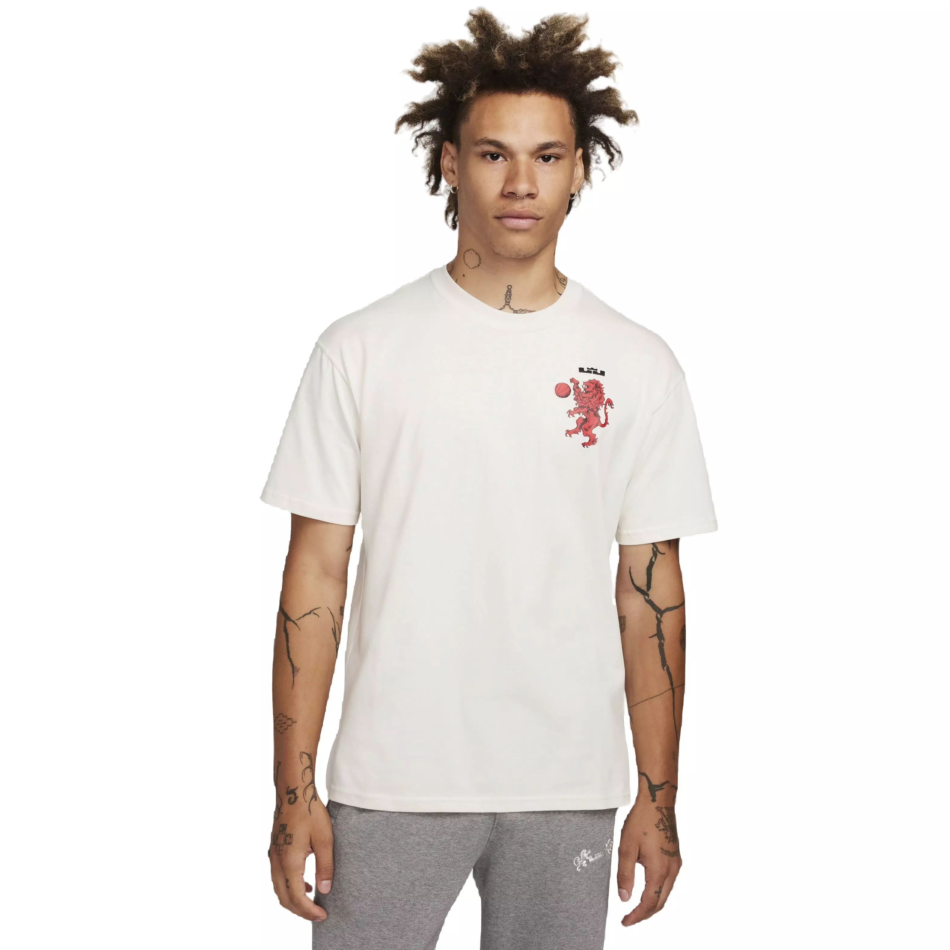 Nike Men's LeBron Max90 HO23 T-Shirt -Phantom - PHANTOM