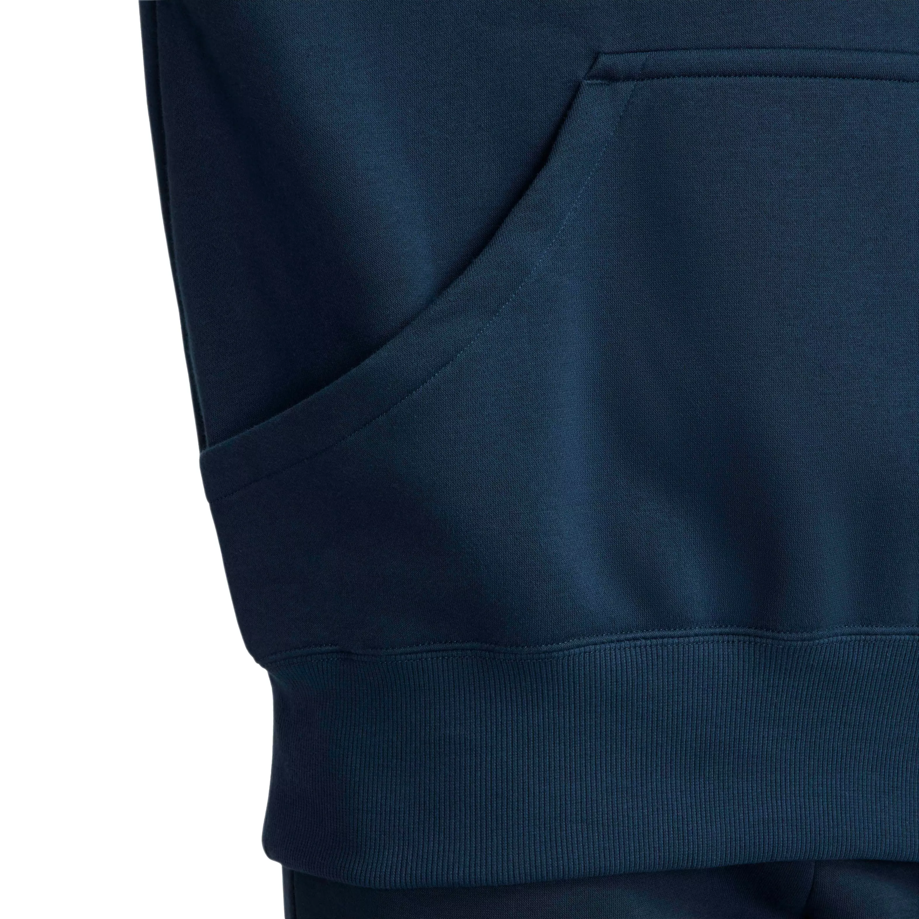 Nike Women's Sportswear Phoenix Swoosh Fleece Oversized Pullover Hoodie - NAVY