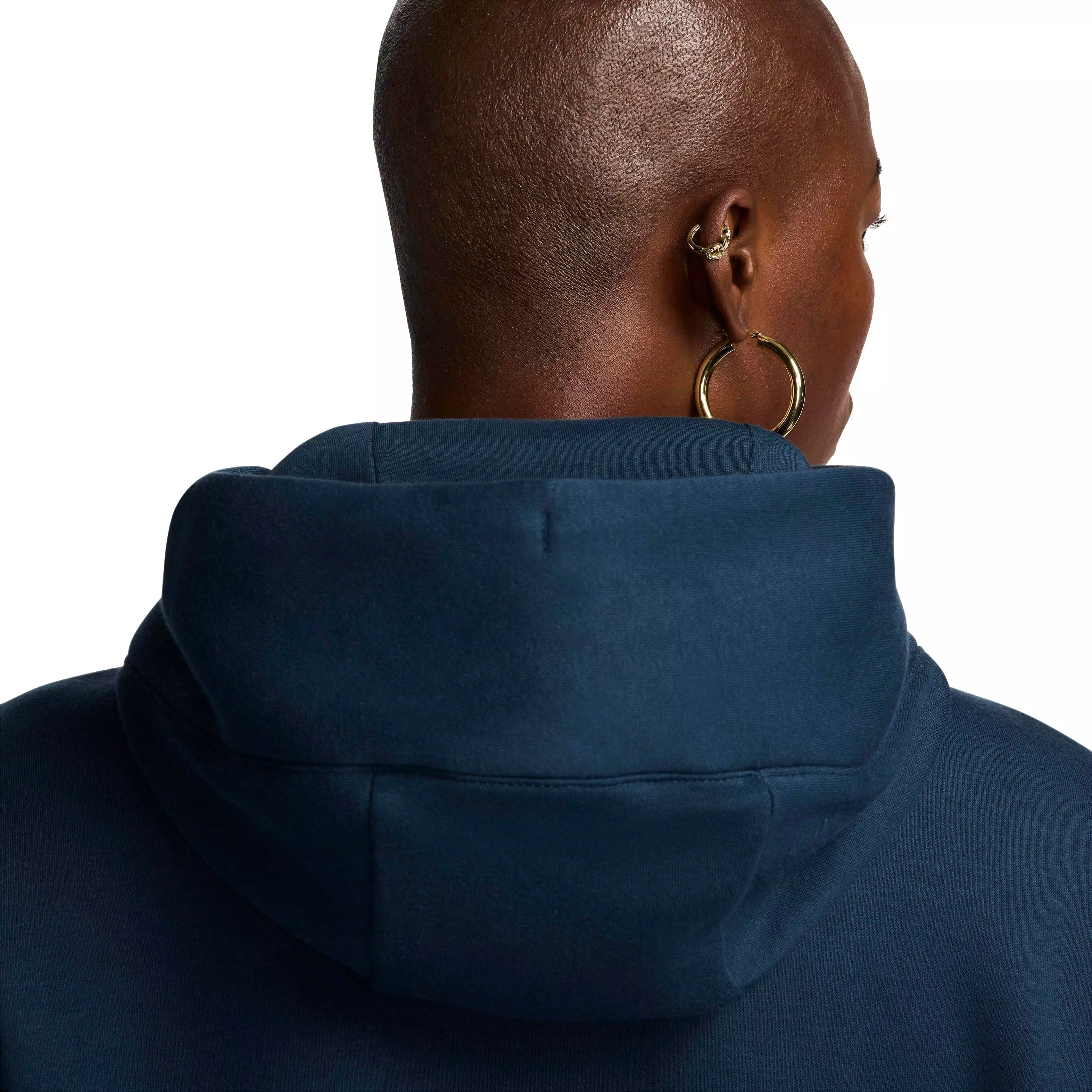 Nike Women's Sportswear Phoenix Fleece Oversized Pullover Hoodie - NAVY