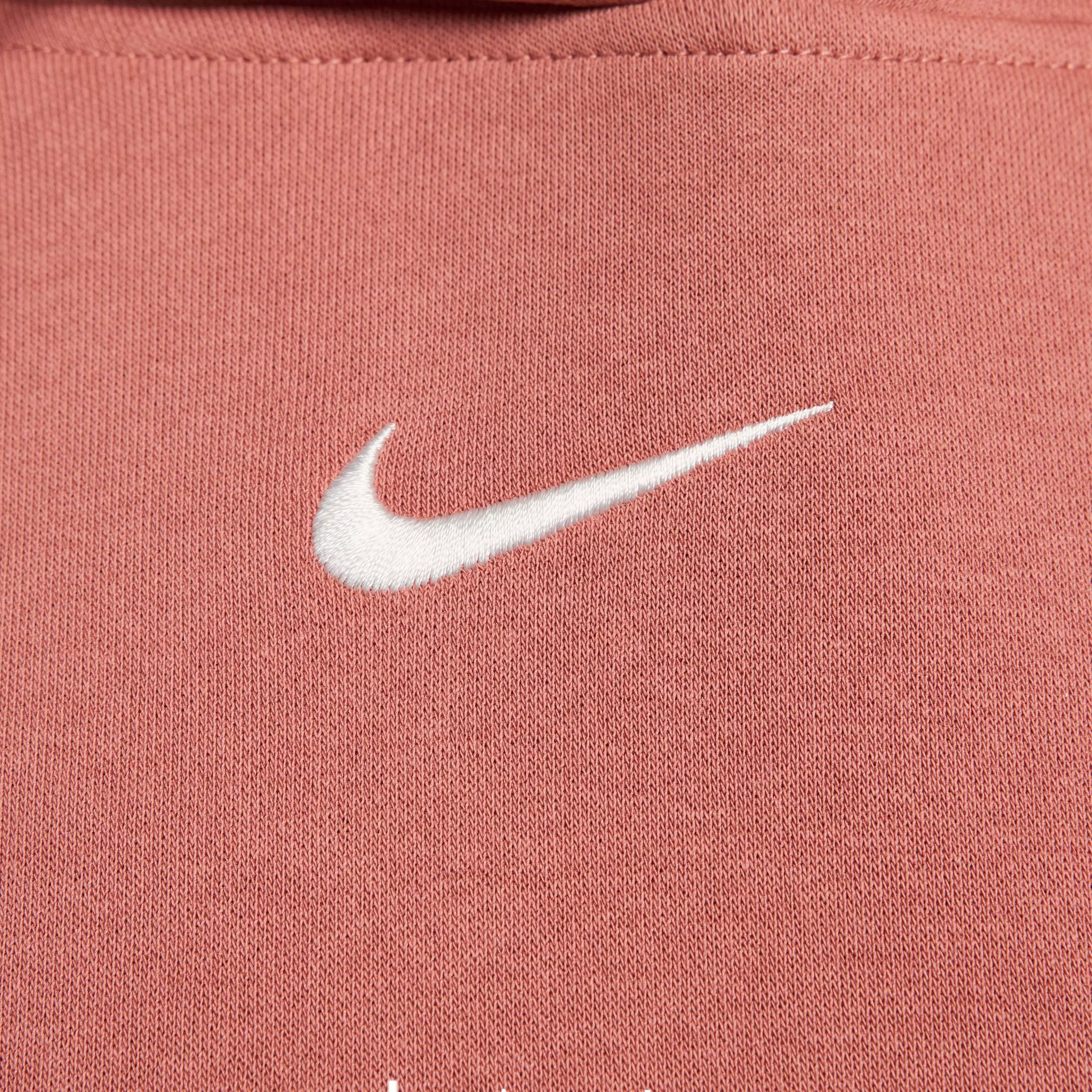 Nike Women's Sportswear Phoenix Fleece Oversized Pullover Hoodie - PINK
