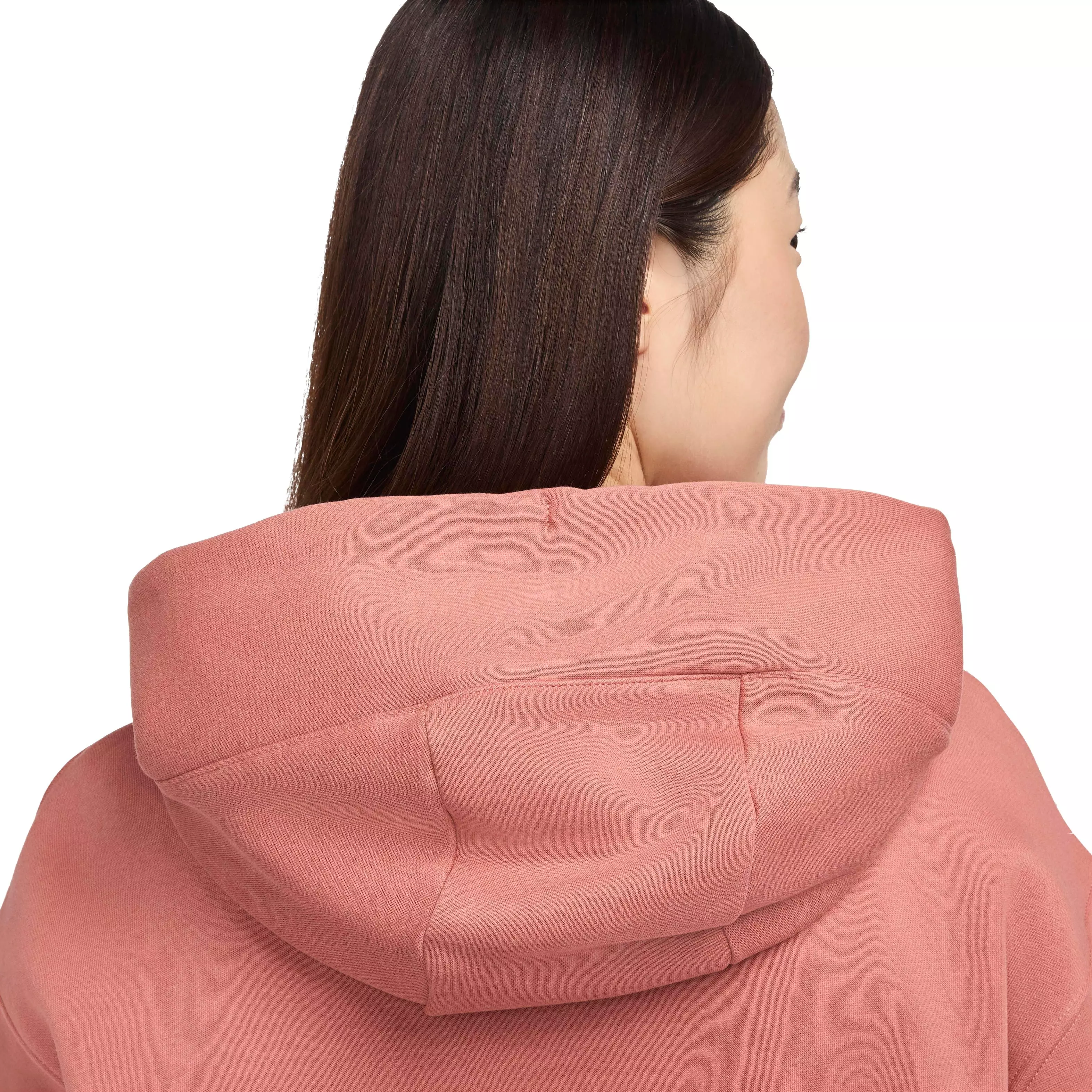 Nike Women's Sportswear Phoenix Fleece Oversized Pullover Hoodie - PINK