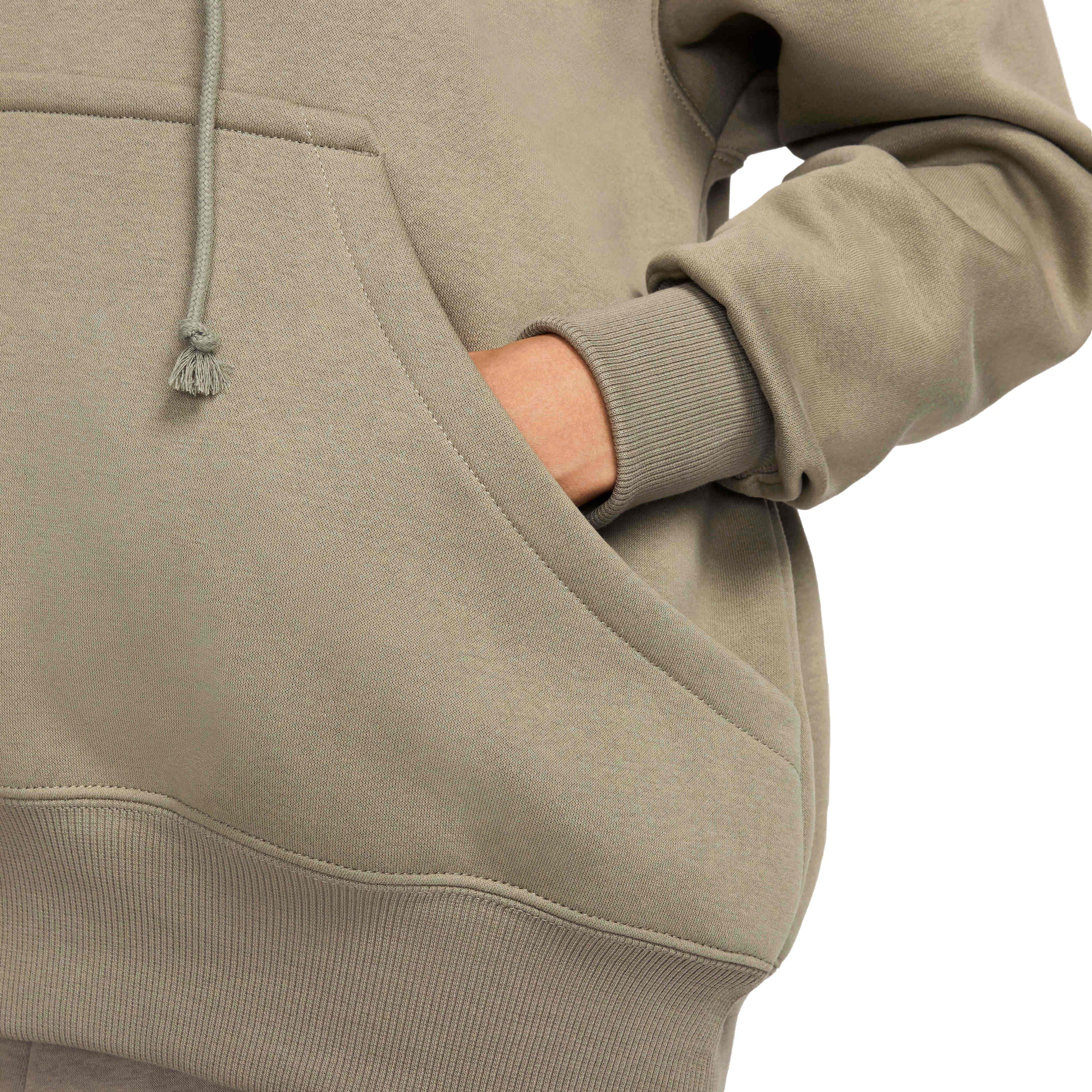 Nike Women's Sportswear Phoenix Fleece Oversized Pullover Hoodie - GREEN Thumbnail View 5