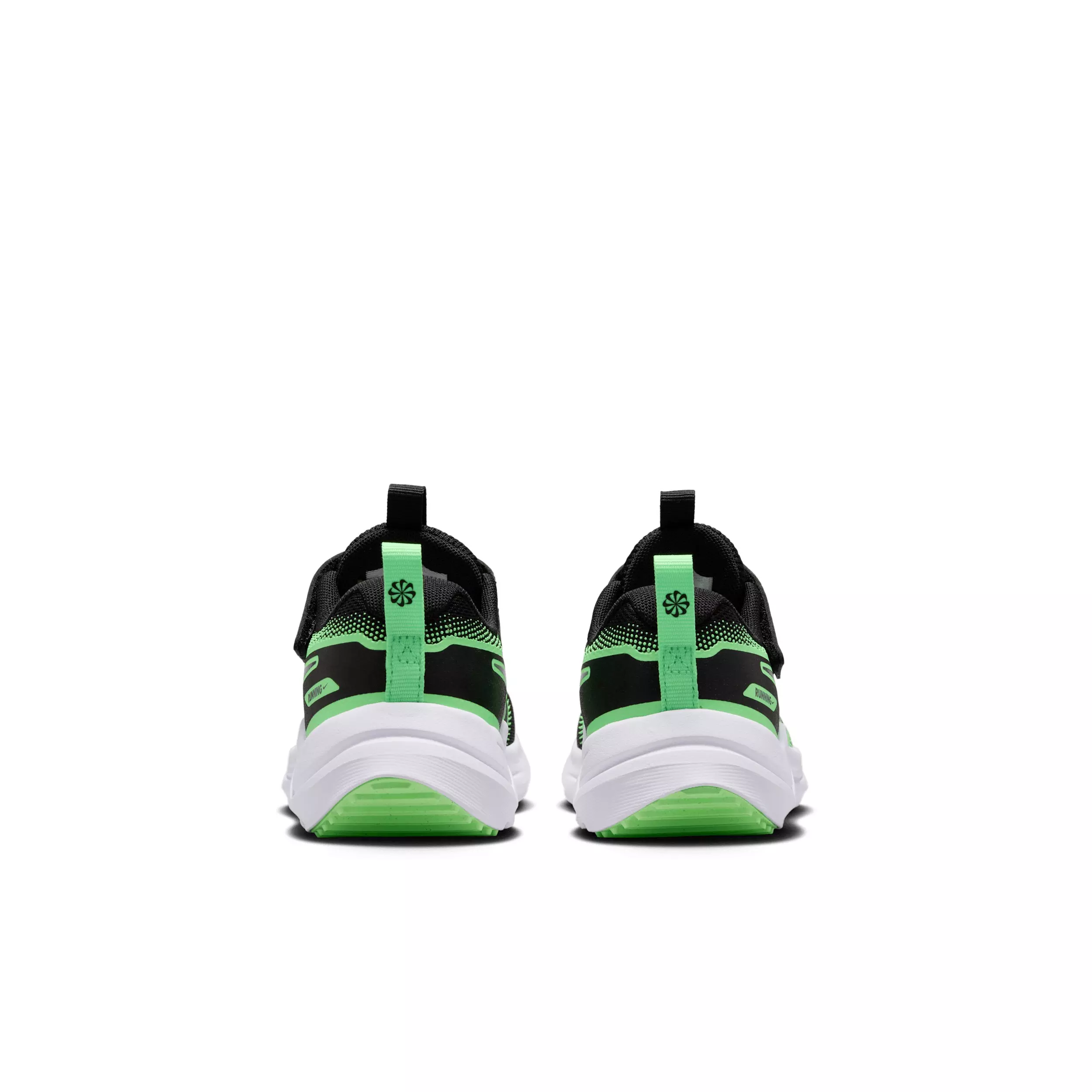 Nike Cosmic Runner "Black/Illusion Green/Cool Grey" Preschool Boys' Running Shoe - BLACK/GREEN/GREY