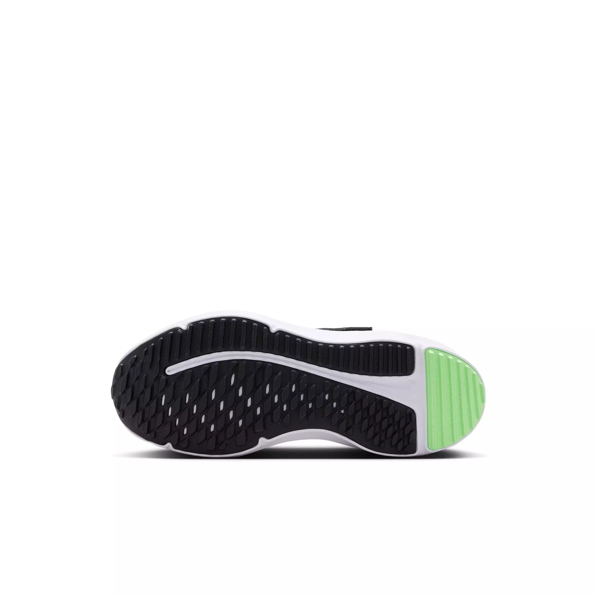 Nike Cosmic Runner "Black/Illusion Green/Cool Grey" Preschool Boys' Running Shoe - BLACK/GREEN/GREY