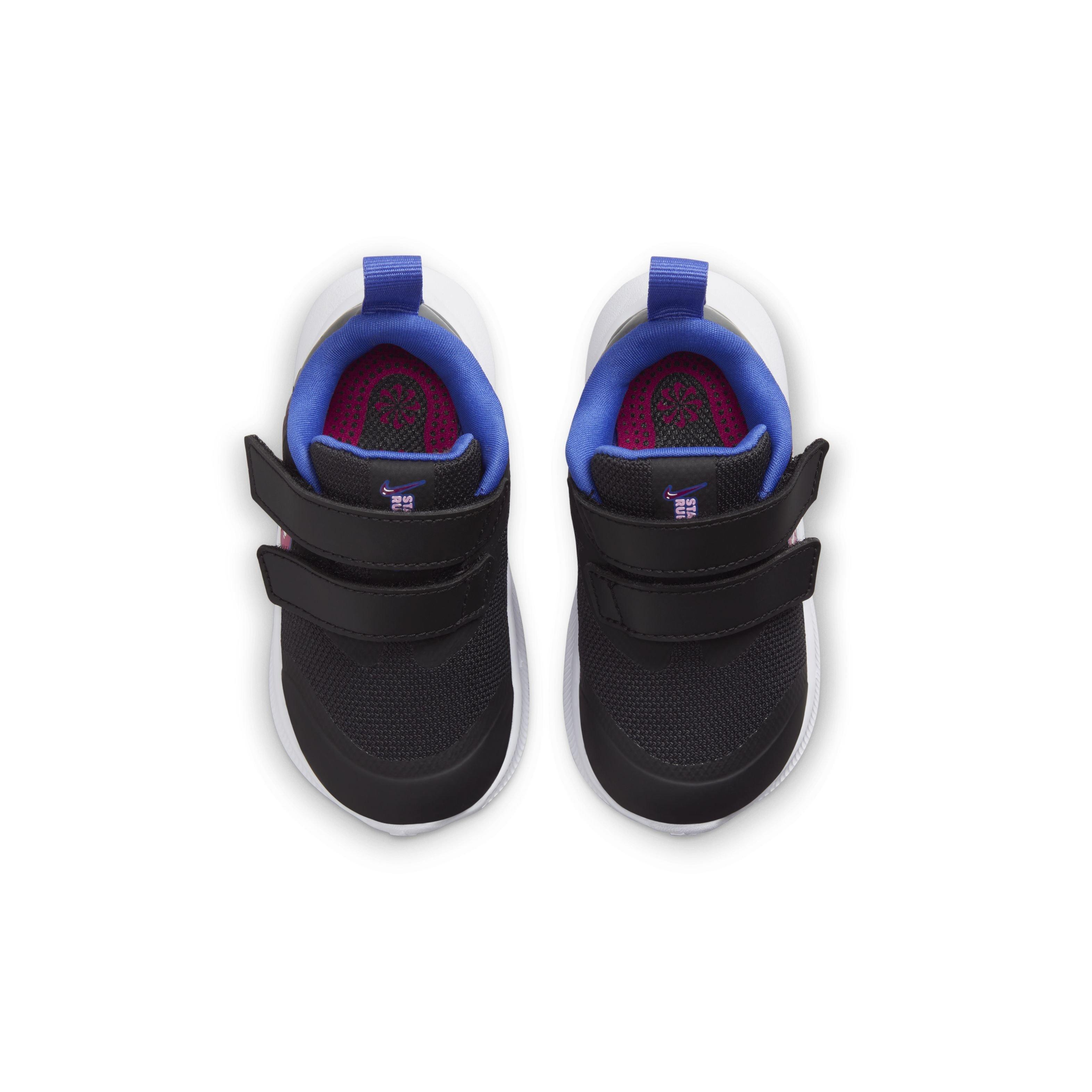 Nike Star Runner 3 SE Infant Girls' "Black/Very Berry/Lapis/Pink Rise' Running Shoe