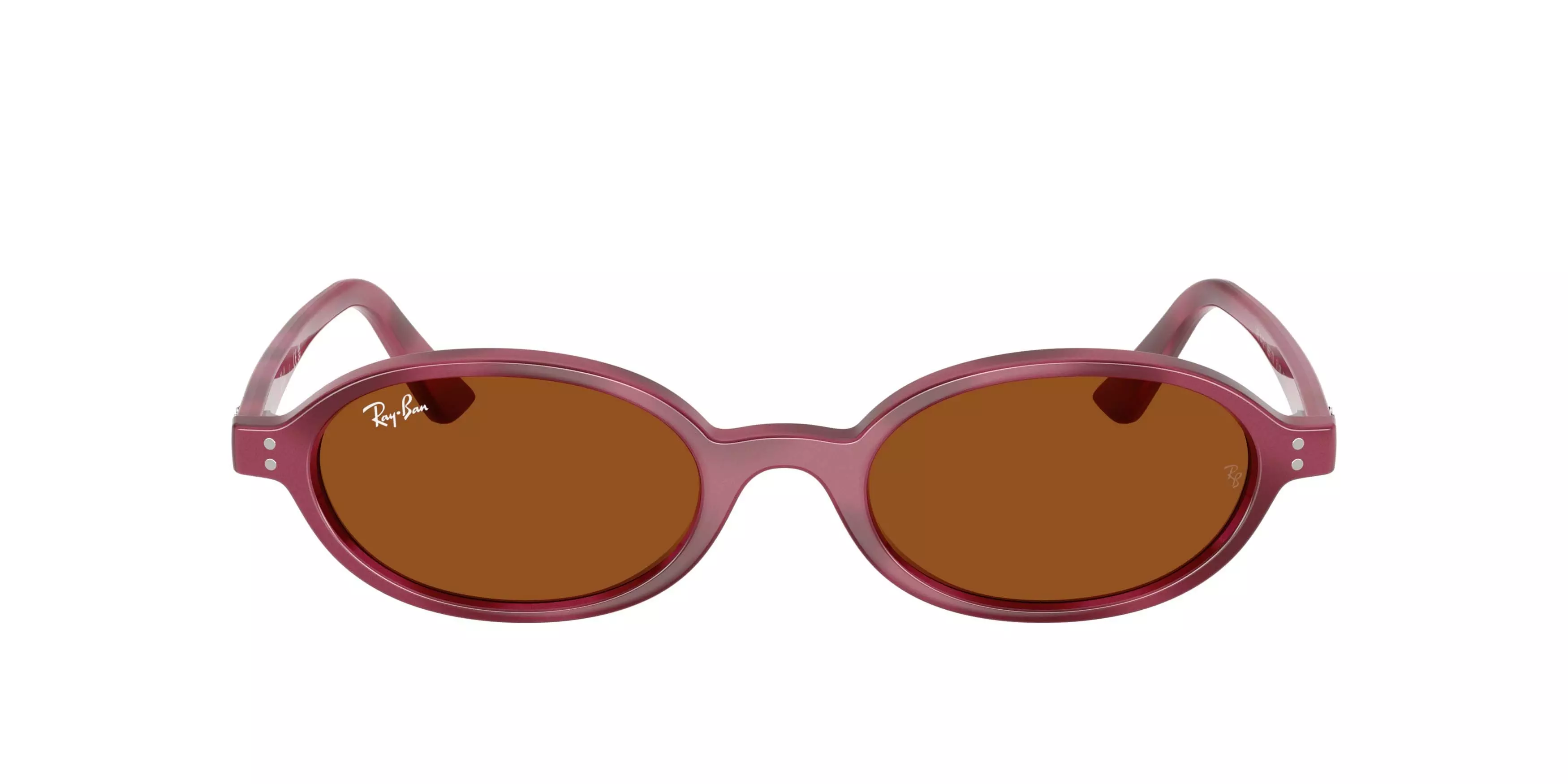 Ray-Ban Khal Bio-Based Brown Sunglasses &ndash; Violet Havana - BROWN