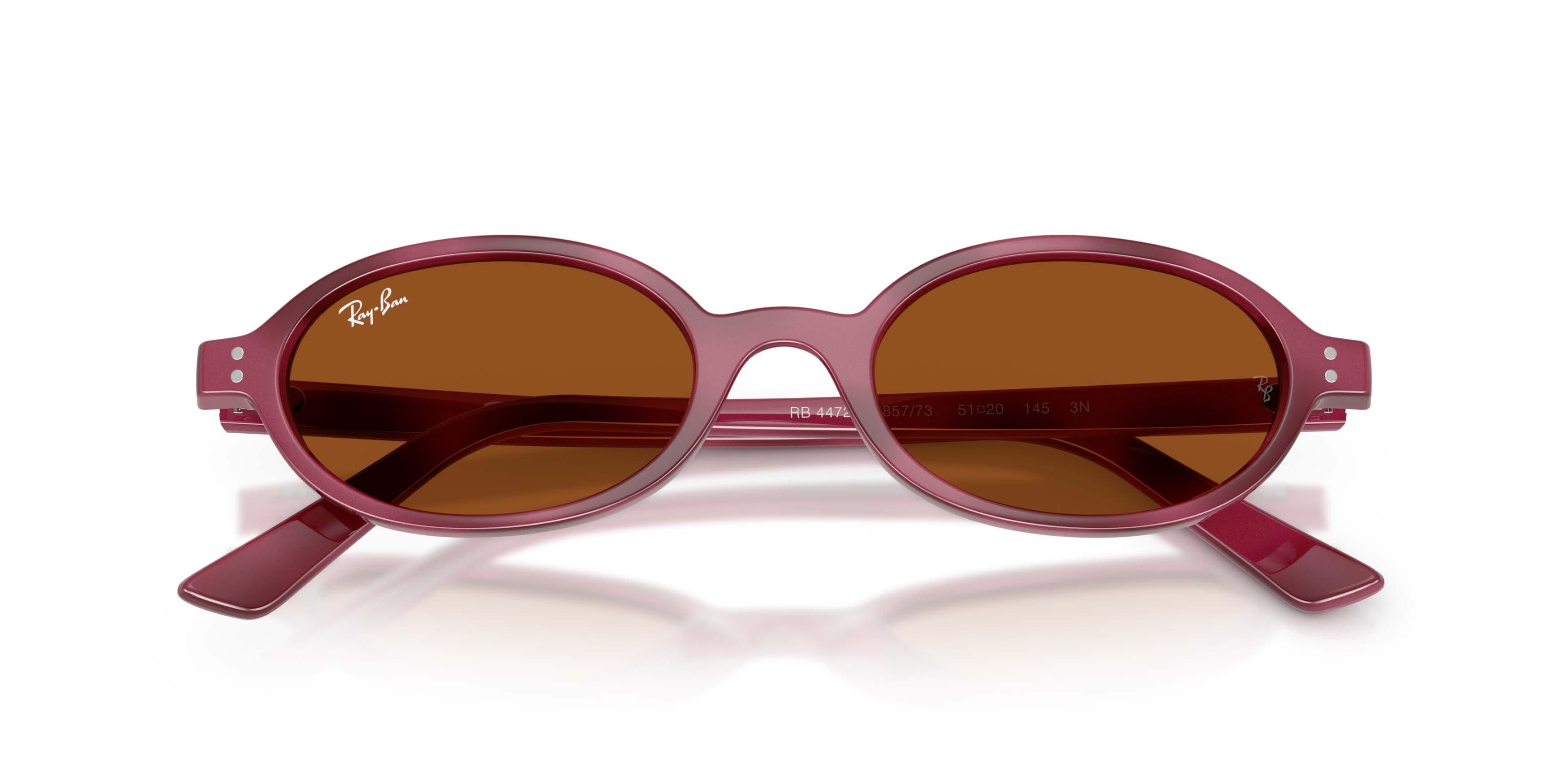 Ray-Ban Khal Bio-Based Brown Sunglasses &ndash; Violet Havana - BROWN Thumbnail View 5