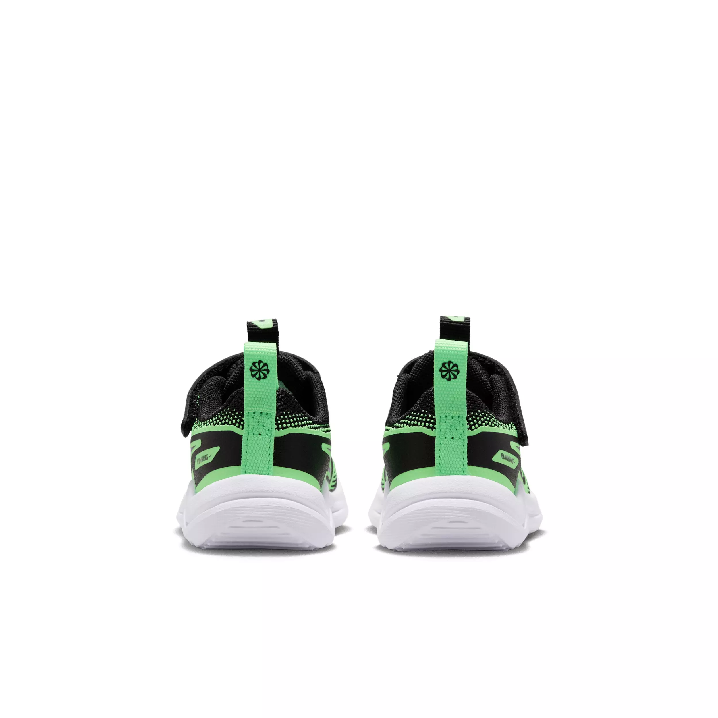 Nike Cosmic Runner "Black/Illusion Green/Cool Grey" Infant Boys' Running Shoe - BLACK/GREEN/GREY