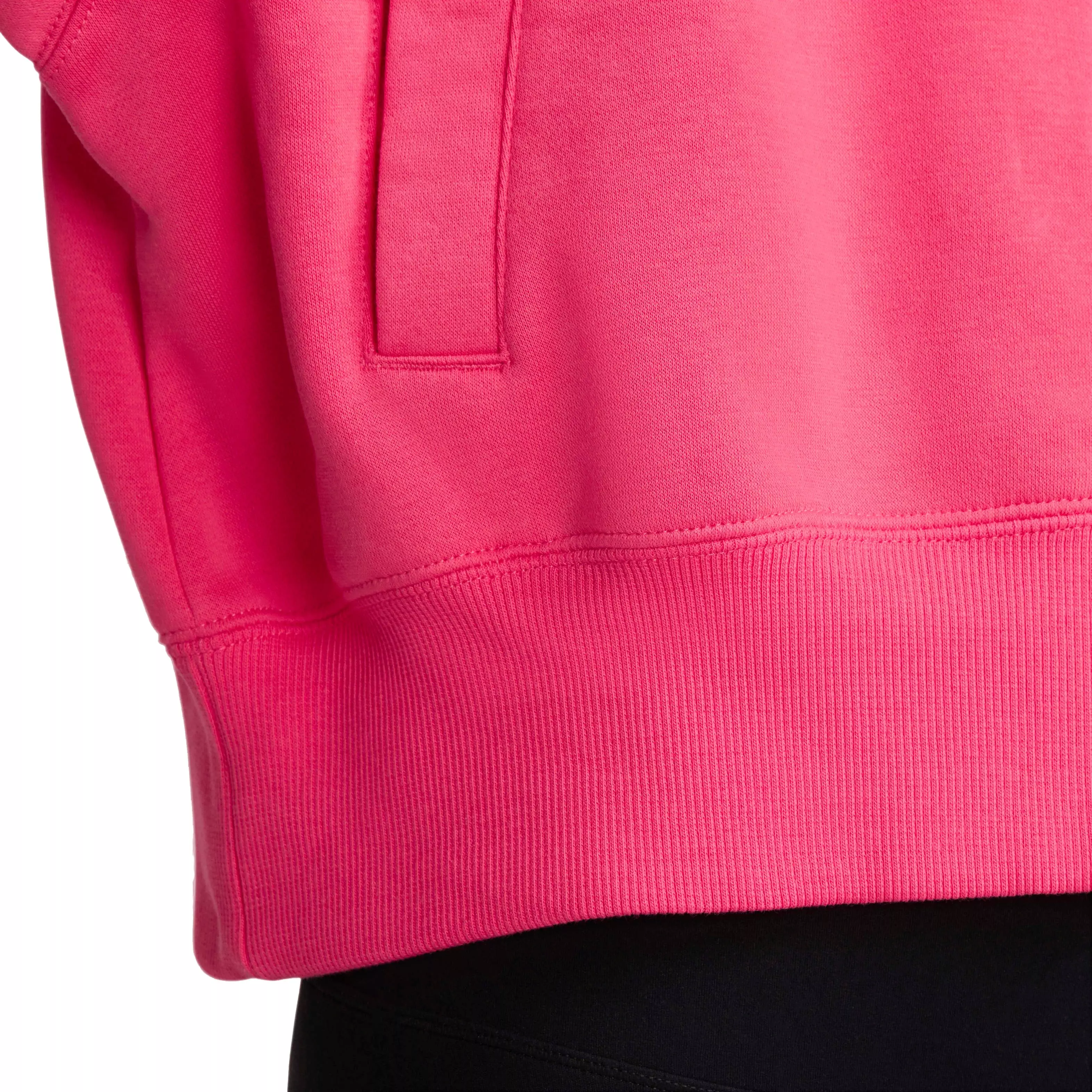 Nike Women's Sportswear Phoenix Fleece Oversized Track Jacket - PINK