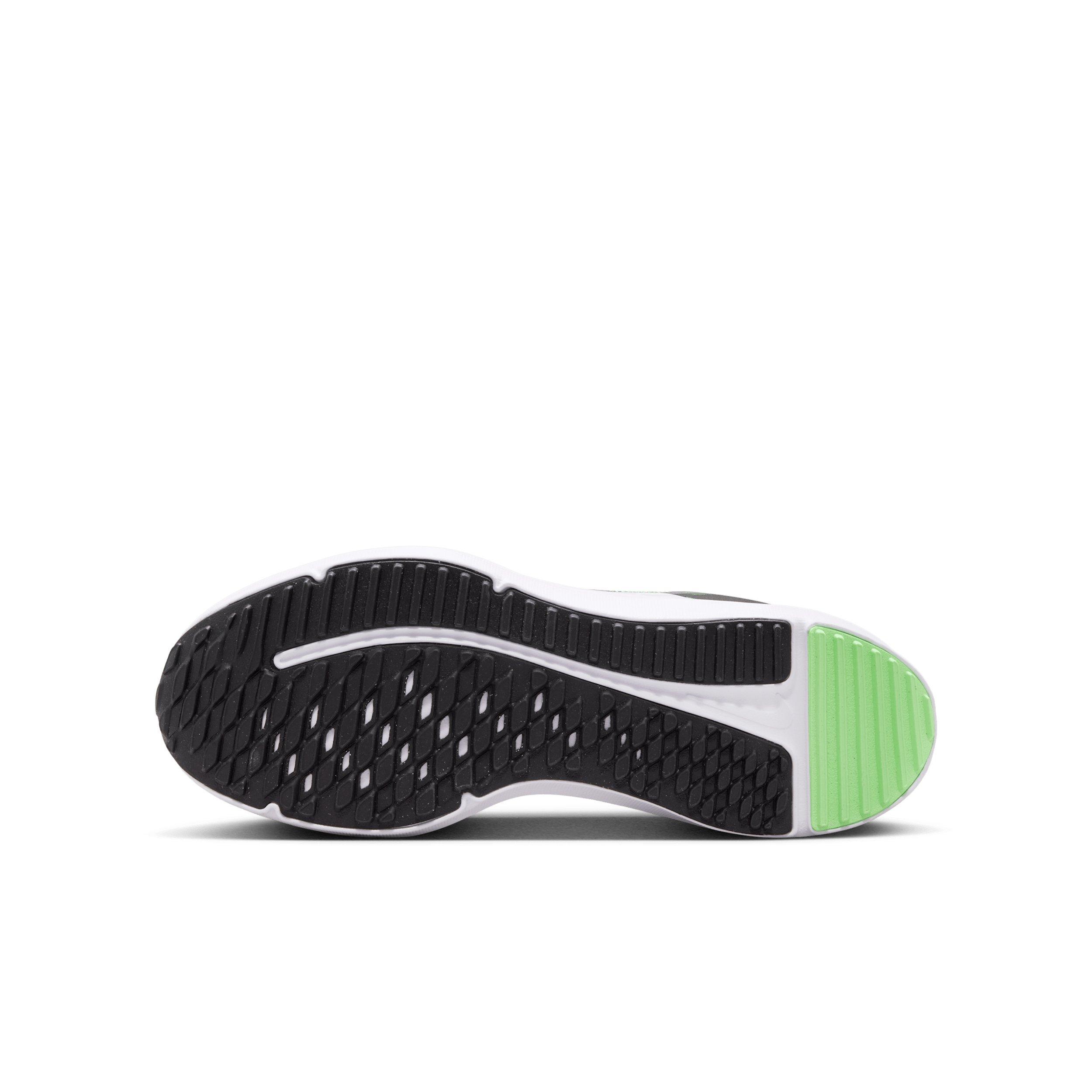 Nike Cosmic Runner "Black/Illusion Green/Cool Grey" Grade School Boys' Running Shoe - BLACK/GREEN/GREY