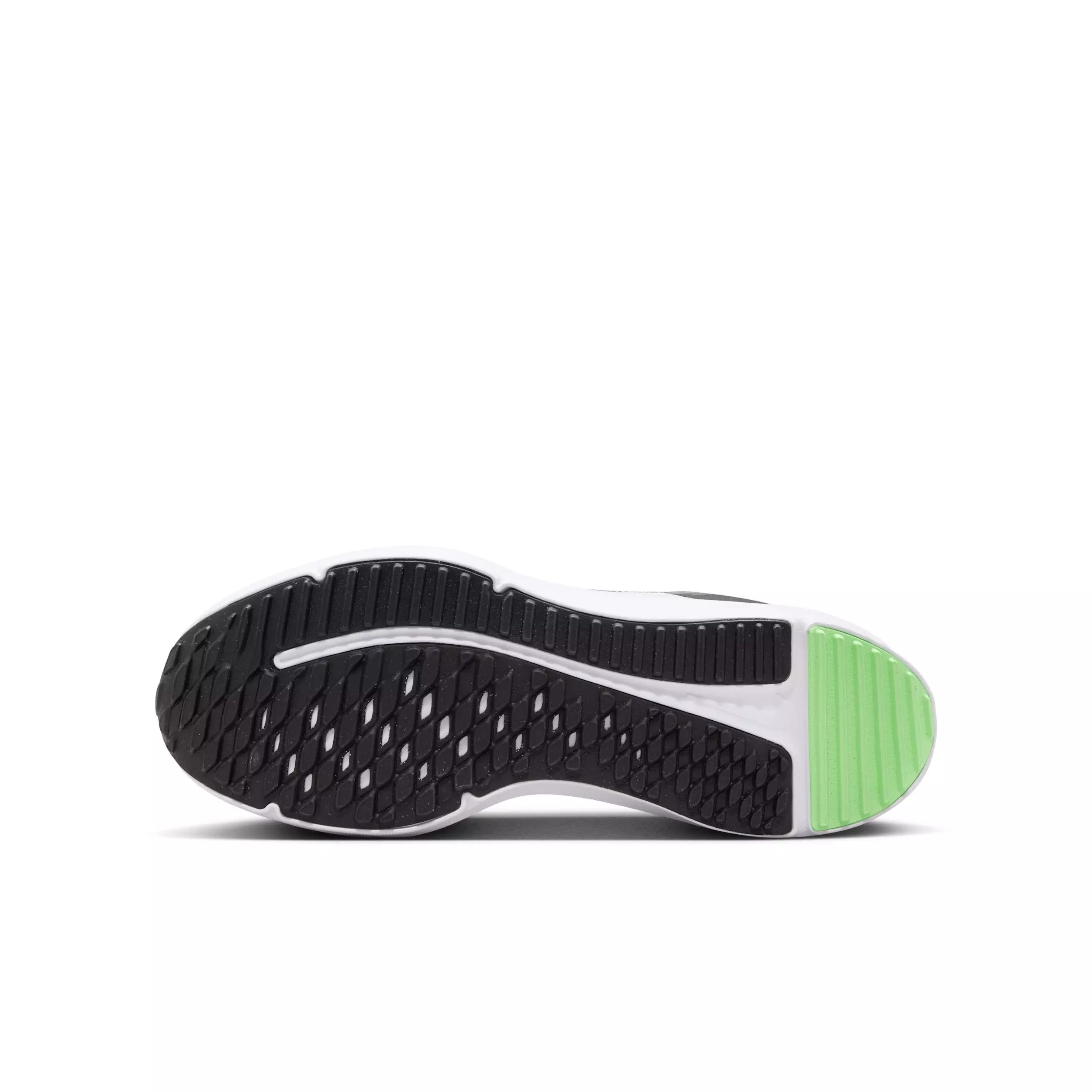 Nike Cosmic Runner "Black/Illusion Green/Cool Grey" Grade School Boys' Running Shoe - BLACK/GREEN/GREY