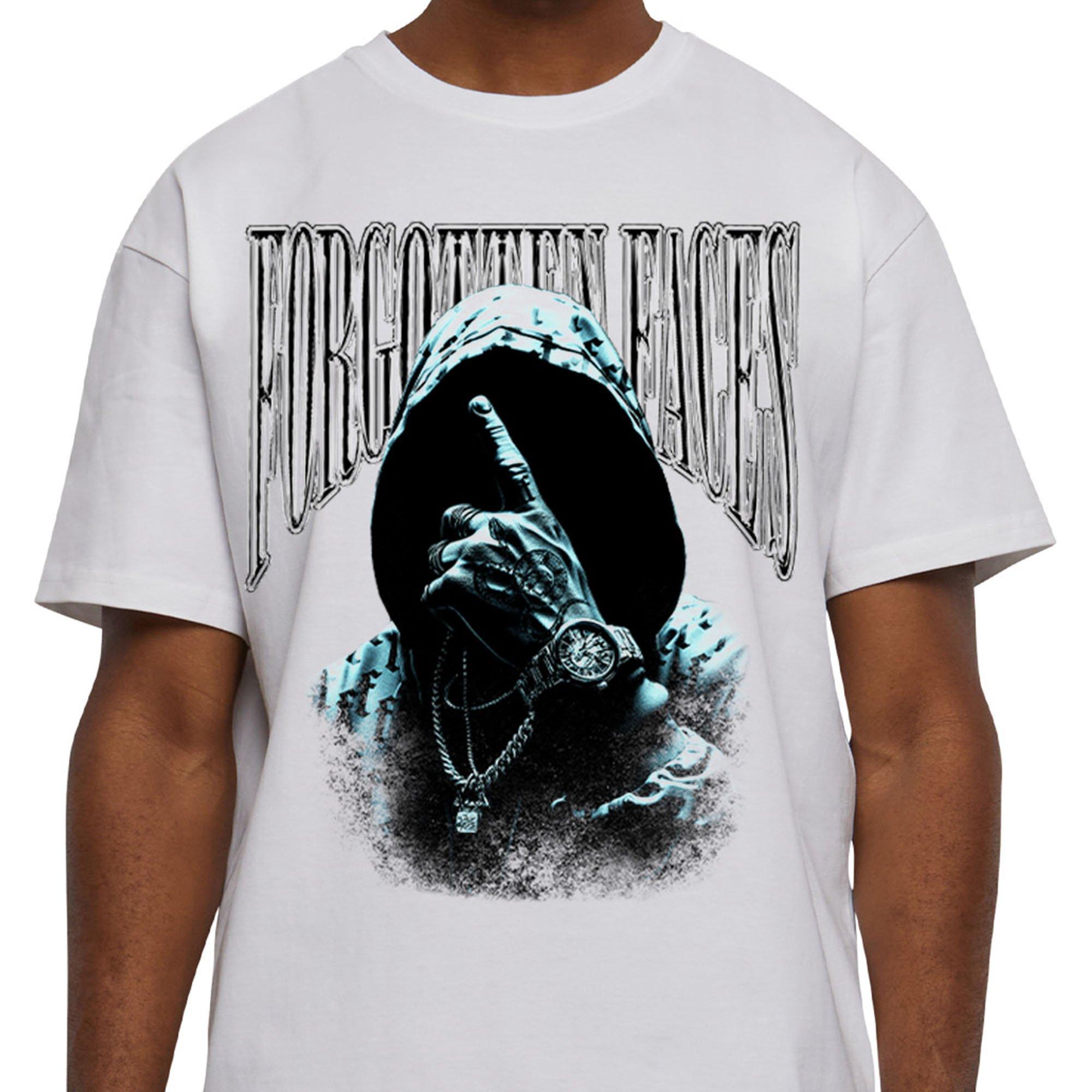 Forgotten Faces Men's Forgotten Hooded Tee - WHITE Thumbnail View 3