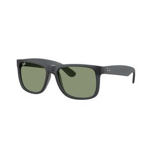 Ray-Ban Justin Green Sunglasses &ndash; Matte Opal Grey