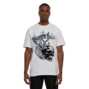 Forgotten Faces Men's Flaming Skull Tee