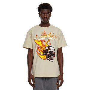 Forgotten Faces Men's Flaming Skull Tee