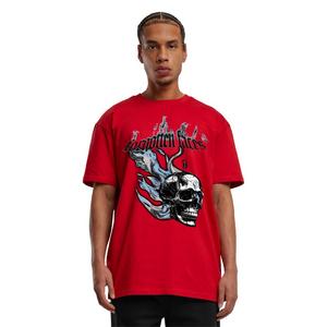 Forgotten Faces Men's Flaming Skull Tee