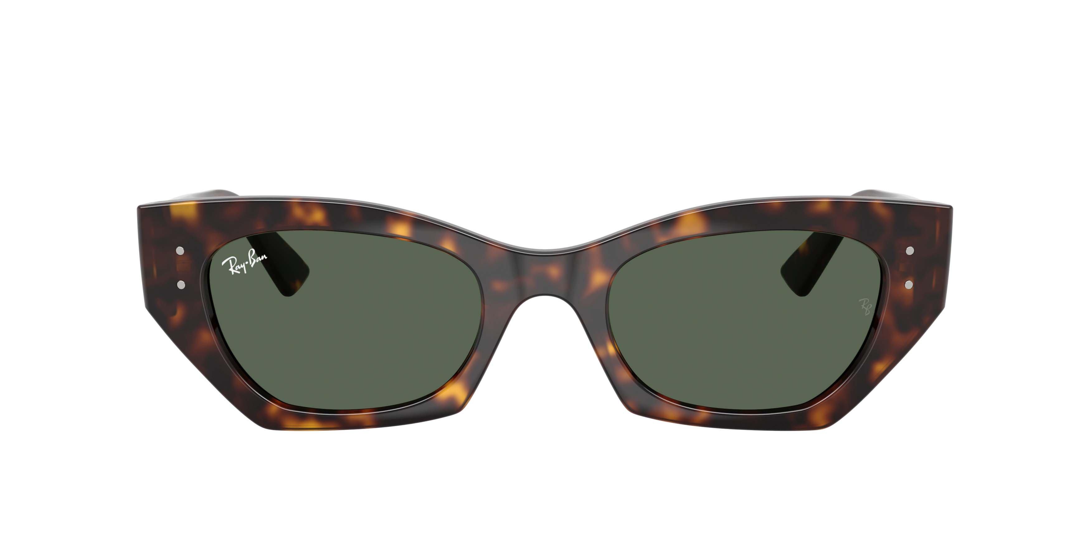 Ray-Ban Zena Dark Green Sunglasses &ndash; Havana - GREEN Thumbnail View 2