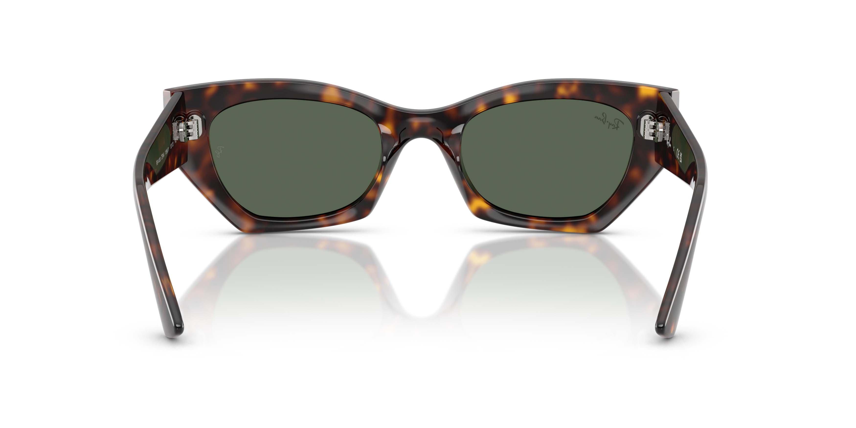 Ray-Ban Zena Dark Green Sunglasses &ndash; Havana - GREEN Thumbnail View 4