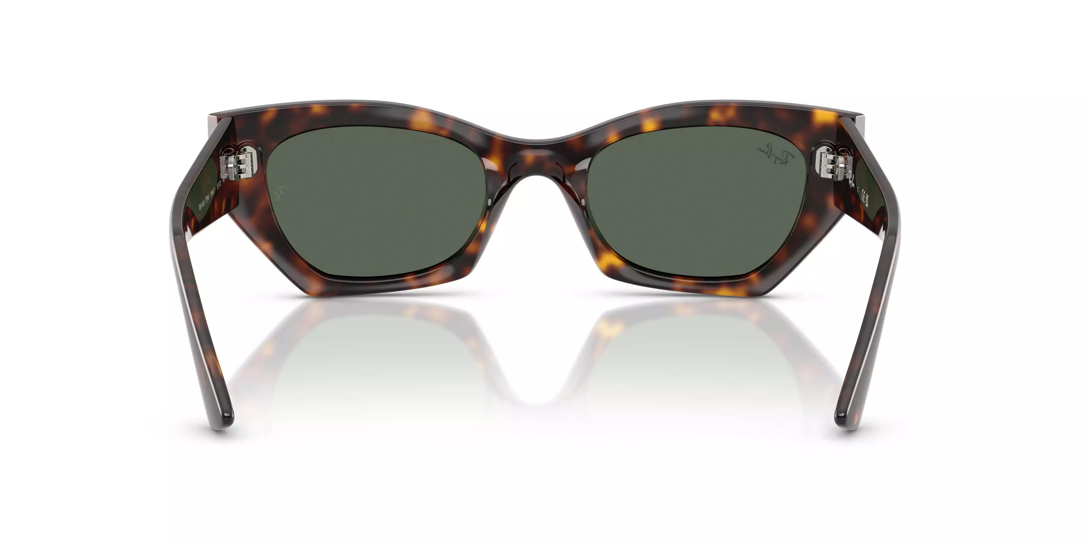 Ray-Ban Zena Dark Green Sunglasses &ndash; Havana - GREEN