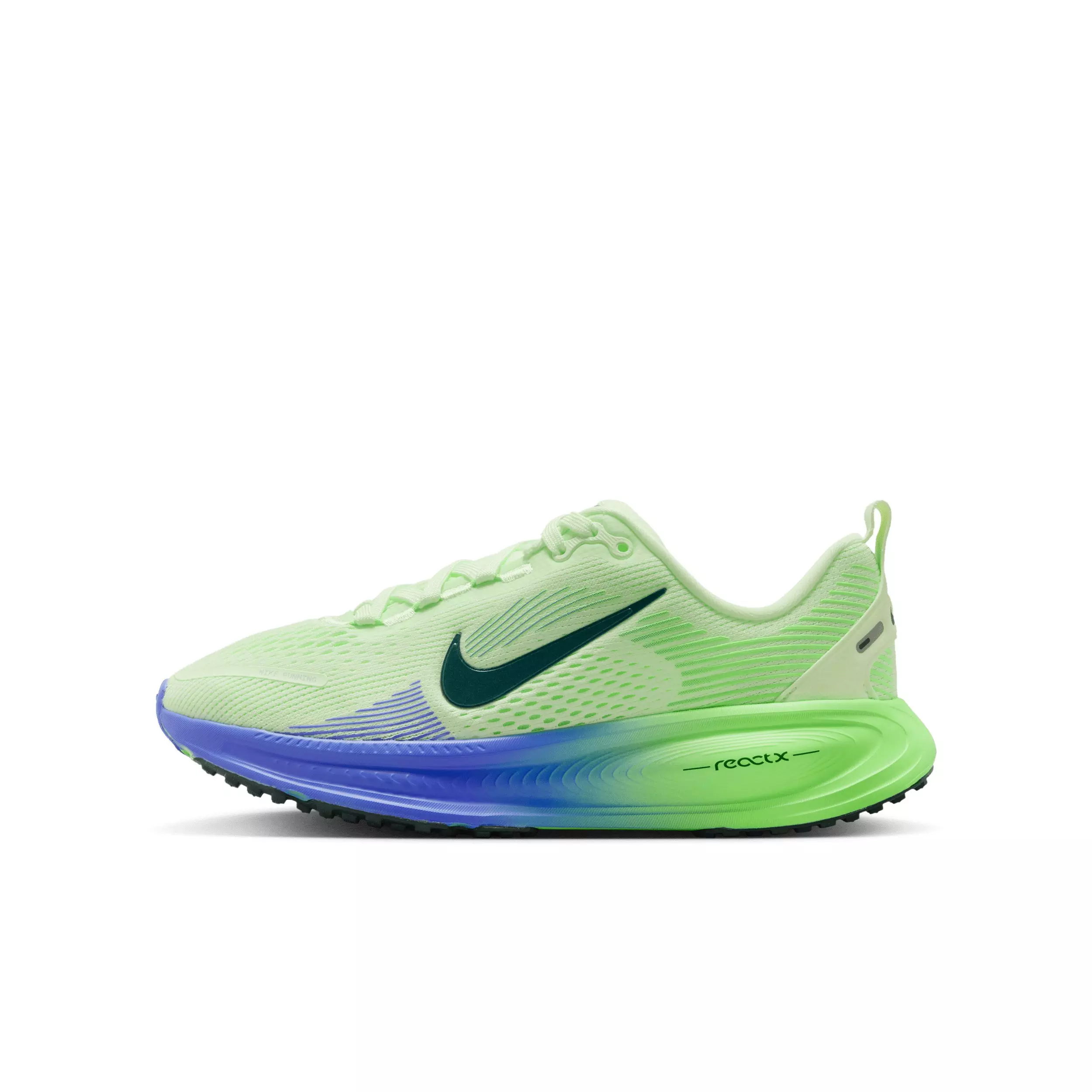 Nike Vomero 18 "Volt Tint/Volt Tint/Sapphire/Black Spruce" Grade School Boys' Running Shoe - VOLT/VOLT/SAPPHIRE/SPRUCE