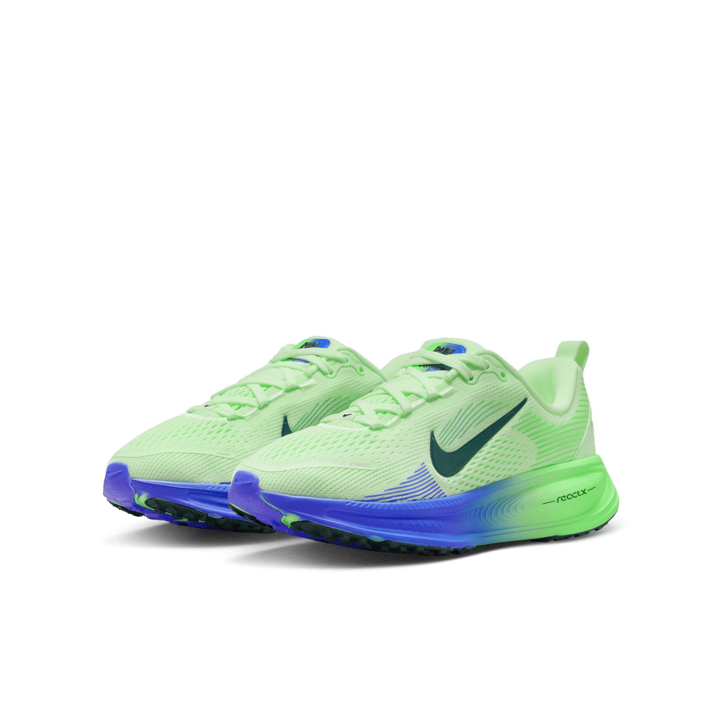 Nike Vomero 18 "Volt Tint/Volt Tint/Sapphire/Black Spruce" Grade School Boys' Running Shoe - VOLT/VOLT/SAPPHIRE/SPRUCE