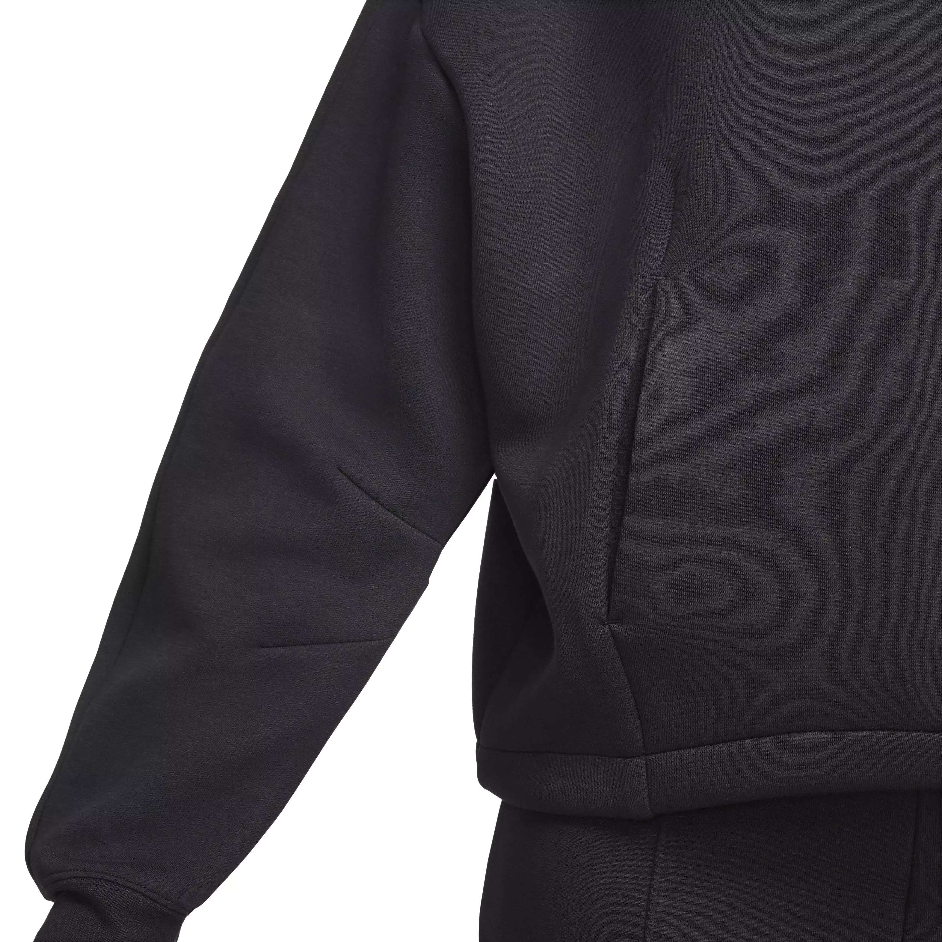 Nike Women's Sportswear Tech Fleece Futura Oversized Hoodie - BLACK