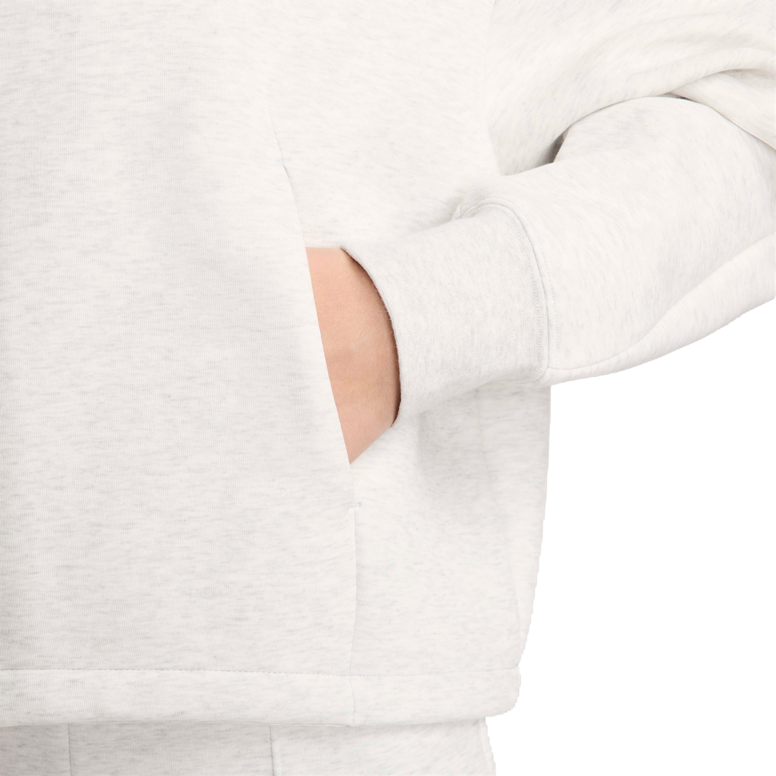 Nike Women's Sportswear Tech Fleece Oversized Hoodie - GREY Thumbnail View 8