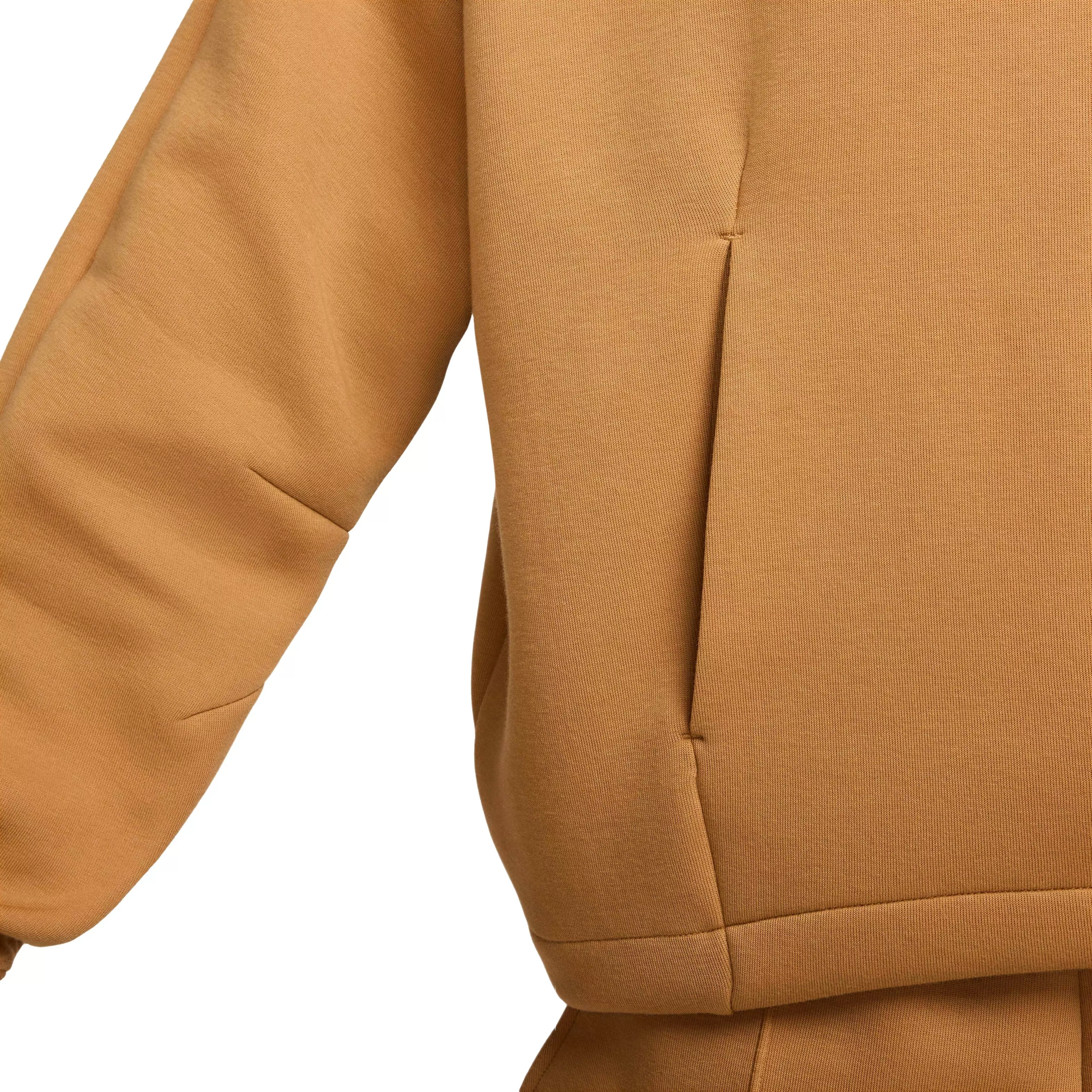 Nike Women's Sportswear Tech Fleece Futura Oversized Hoodie - BROWN