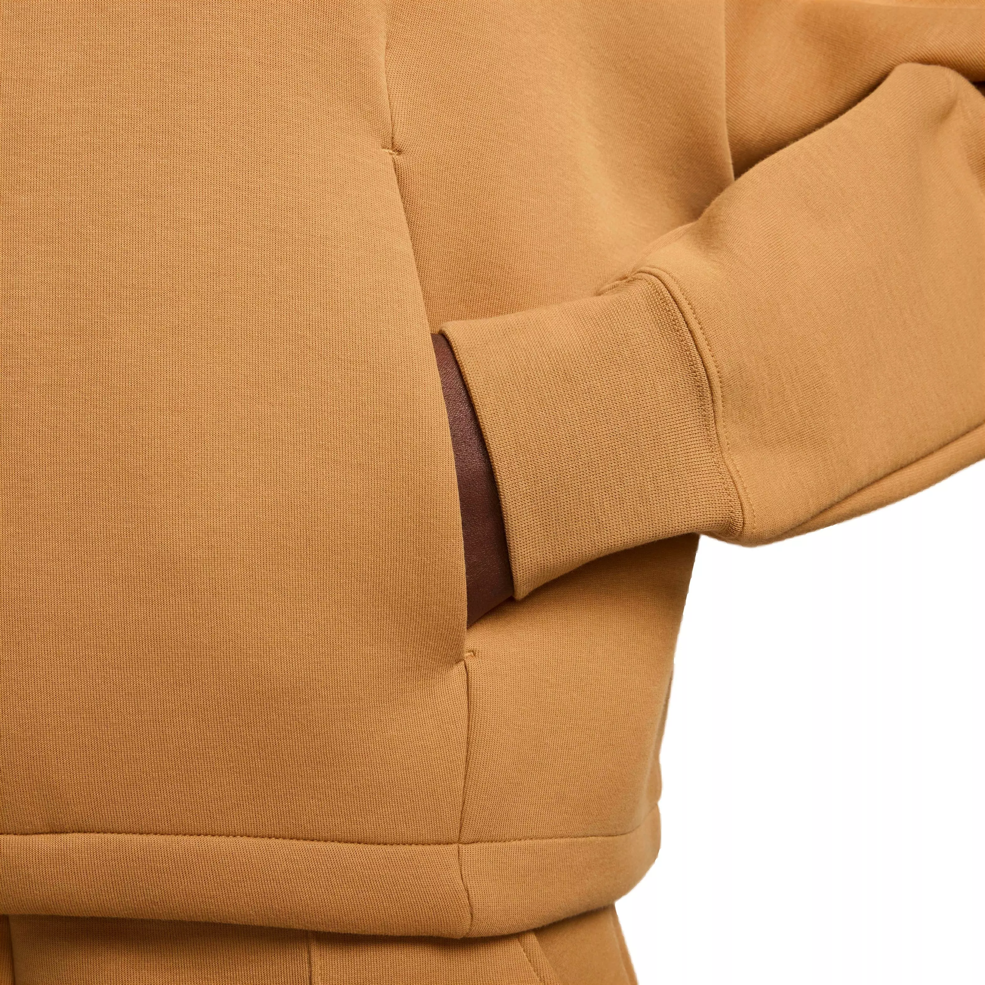 Nike Women's Sportswear Tech Fleece Futura Oversized Hoodie - BROWN