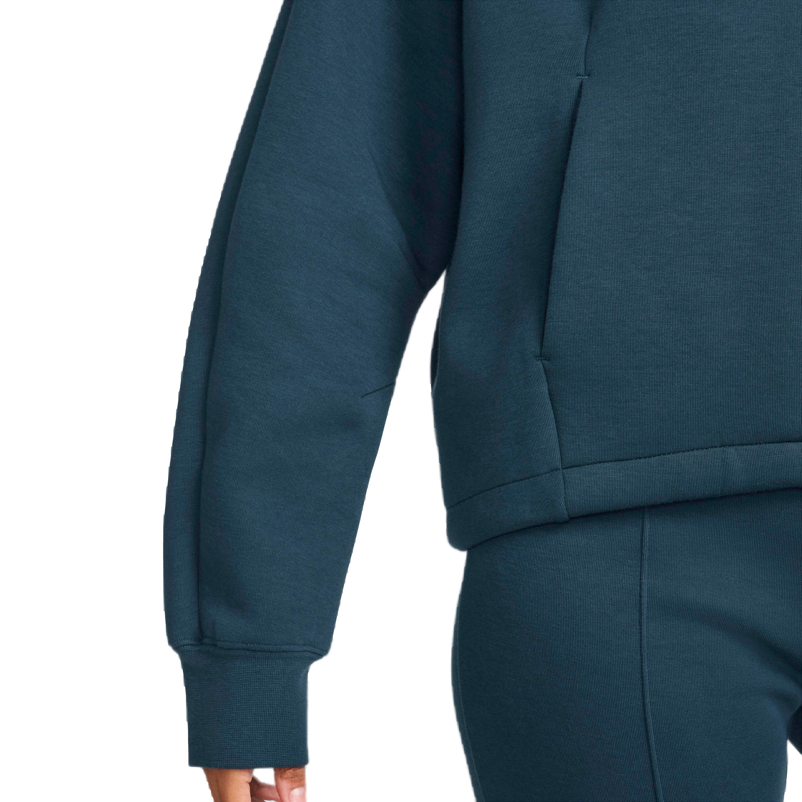 Nike Women's Sportswear Tech Fleece Futura Oversized Hoodie - NAVY Thumbnail View 6