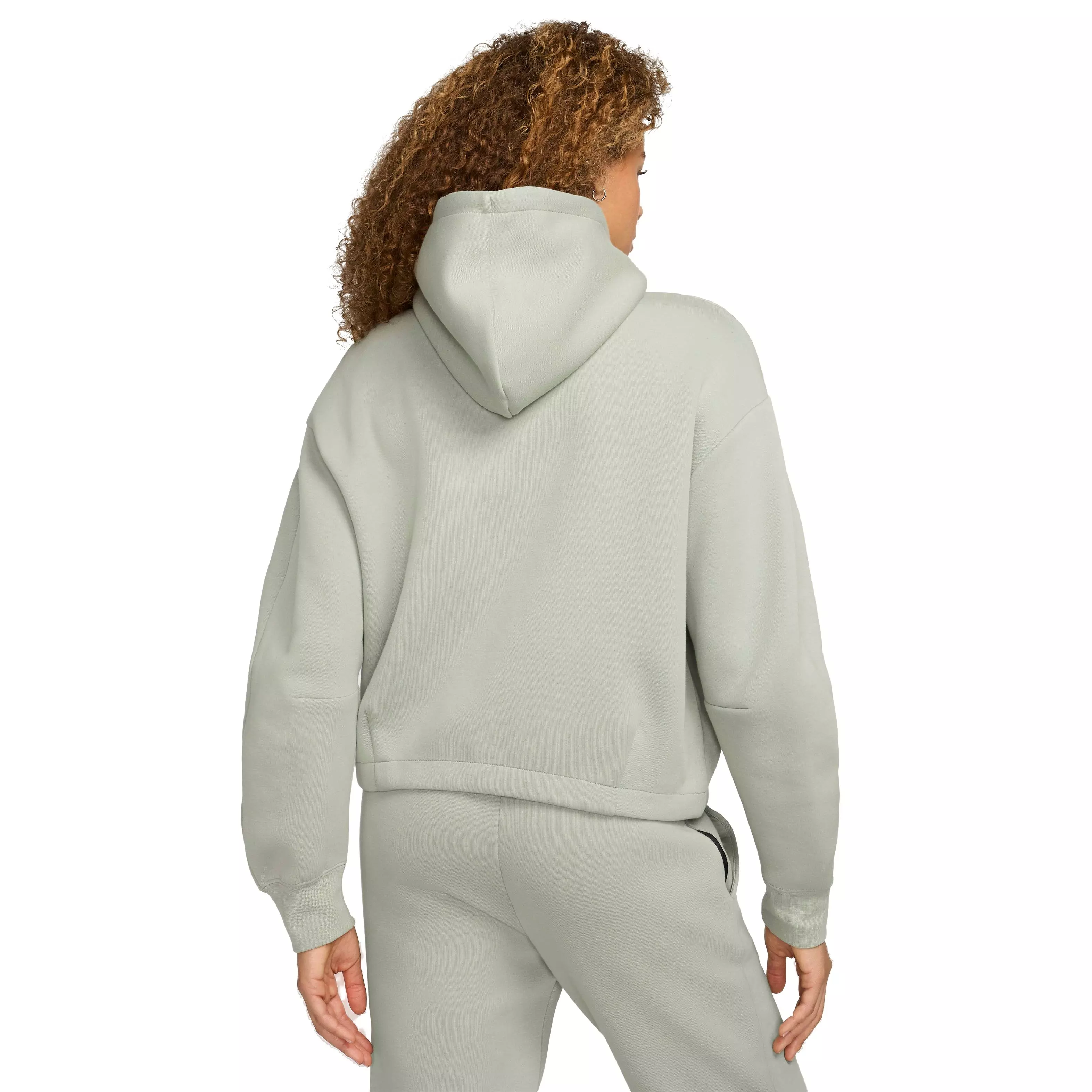 Nike Women's Sportswear Tech Fleece Oversized Hoodie - GREEN