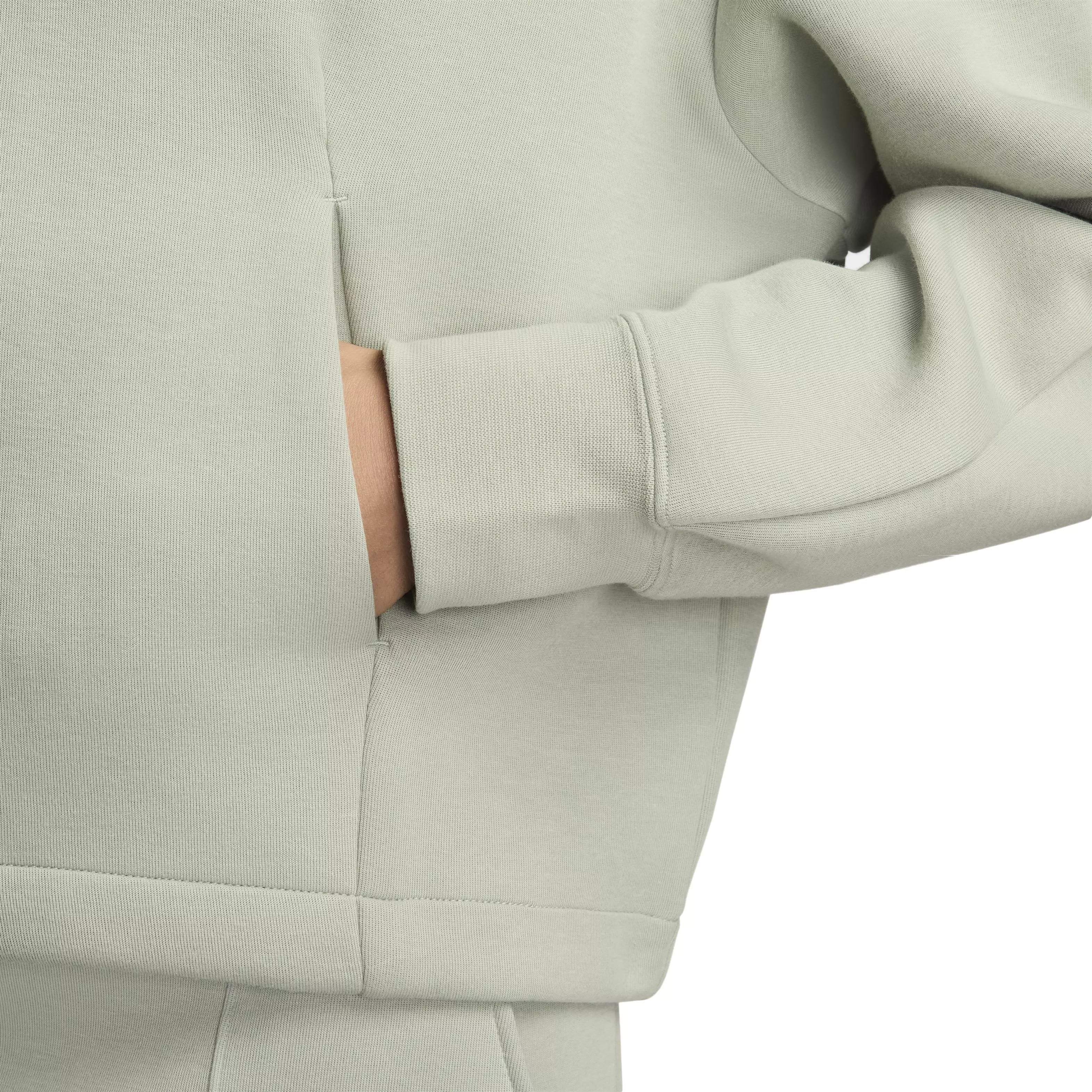 Nike Women's Sportswear Tech Fleece Oversized Hoodie - GREEN