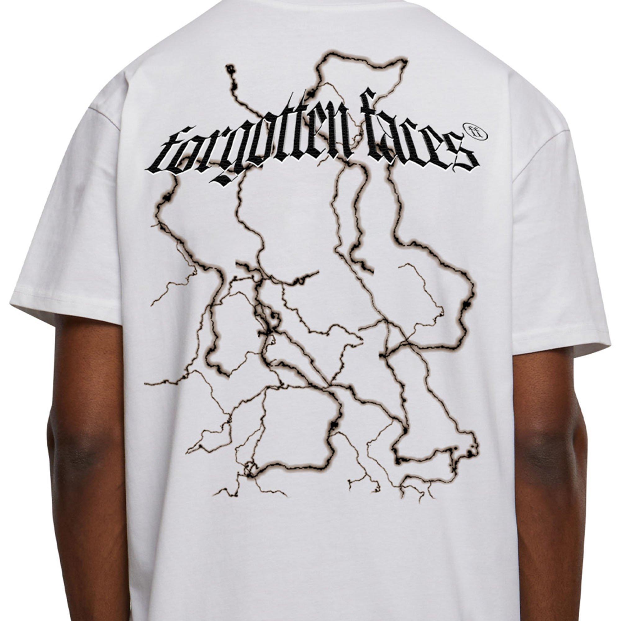 Forgotten Faces Men's Electric Pitbull Tee - WHITE Thumbnail View 4