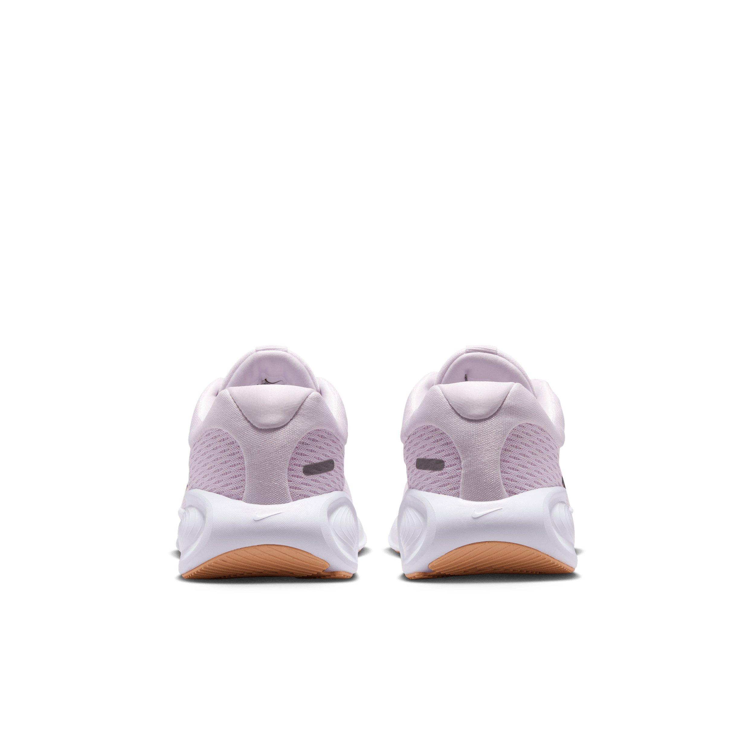 Nike Stellar Ride "Bleached Lilac/Pink Foam/Sunset Haze/Black" Grade School Girls' Running Shoe - LILAC/PINK/SUNSET/BLACK