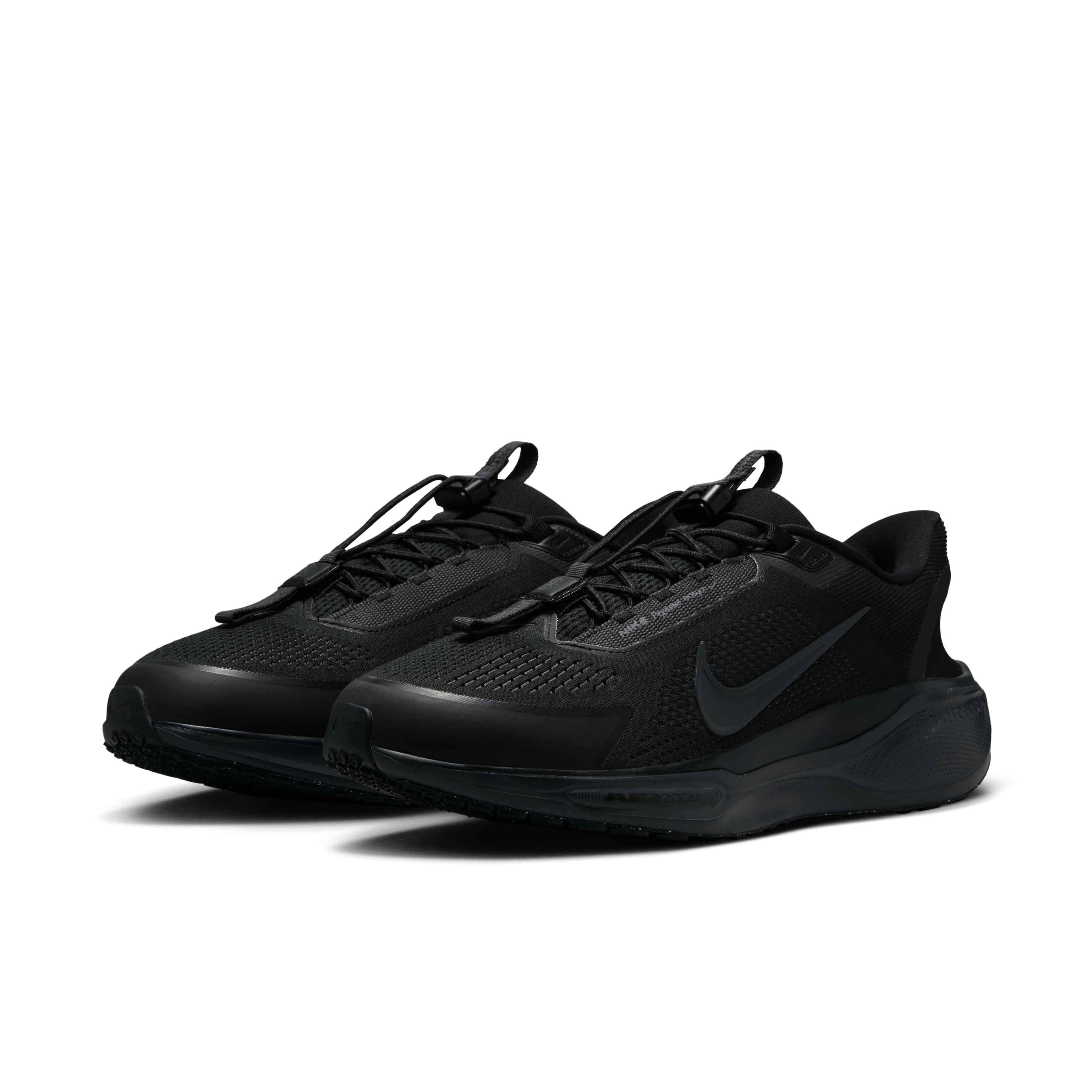Nike Pegasus EasyOn "Black/White/Anthracite" Men's Running Shoe - BLACK Thumbnail View 3