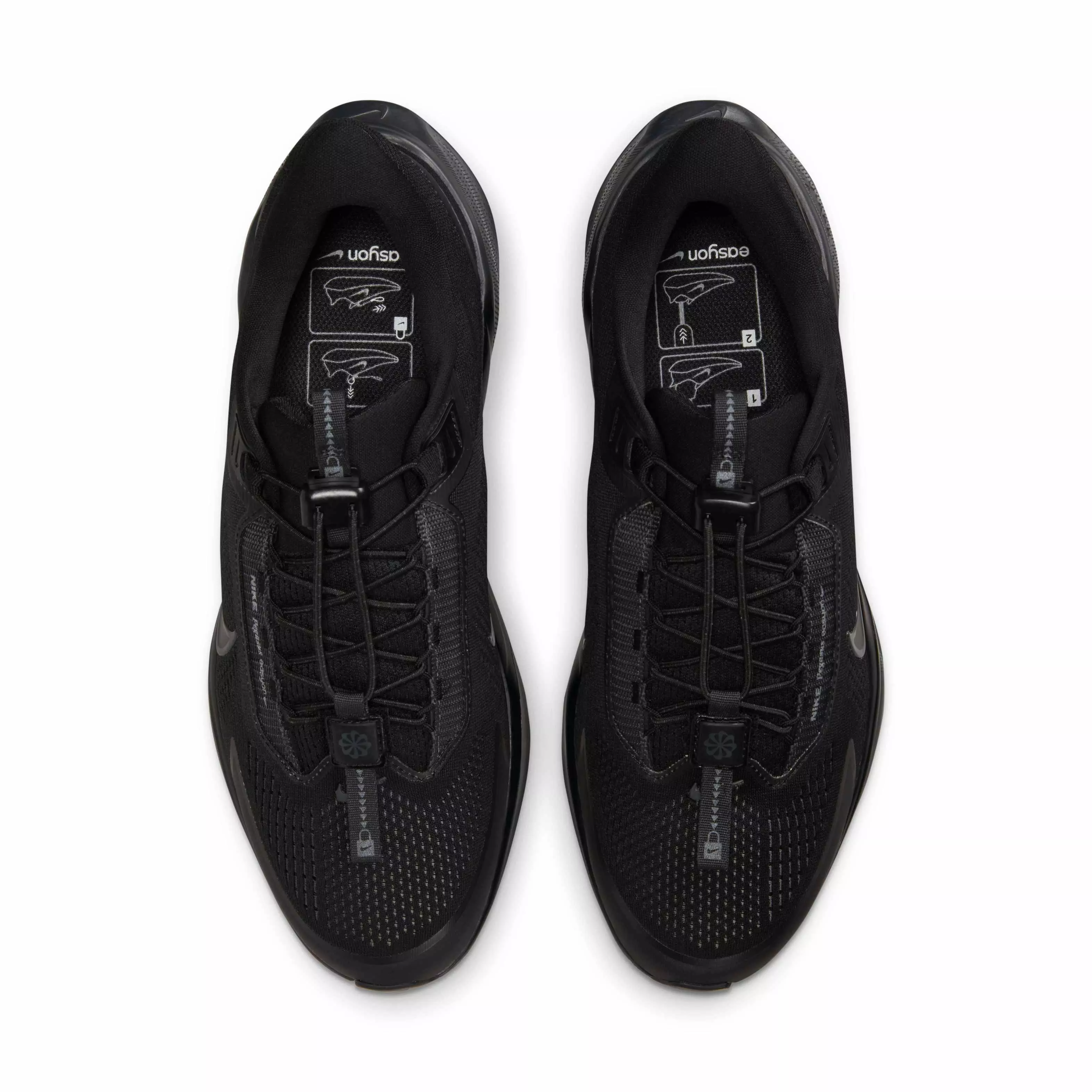 Nike Pegasus EasyOn "Black/White/Anthracite" Men's Running Shoe - BLACK