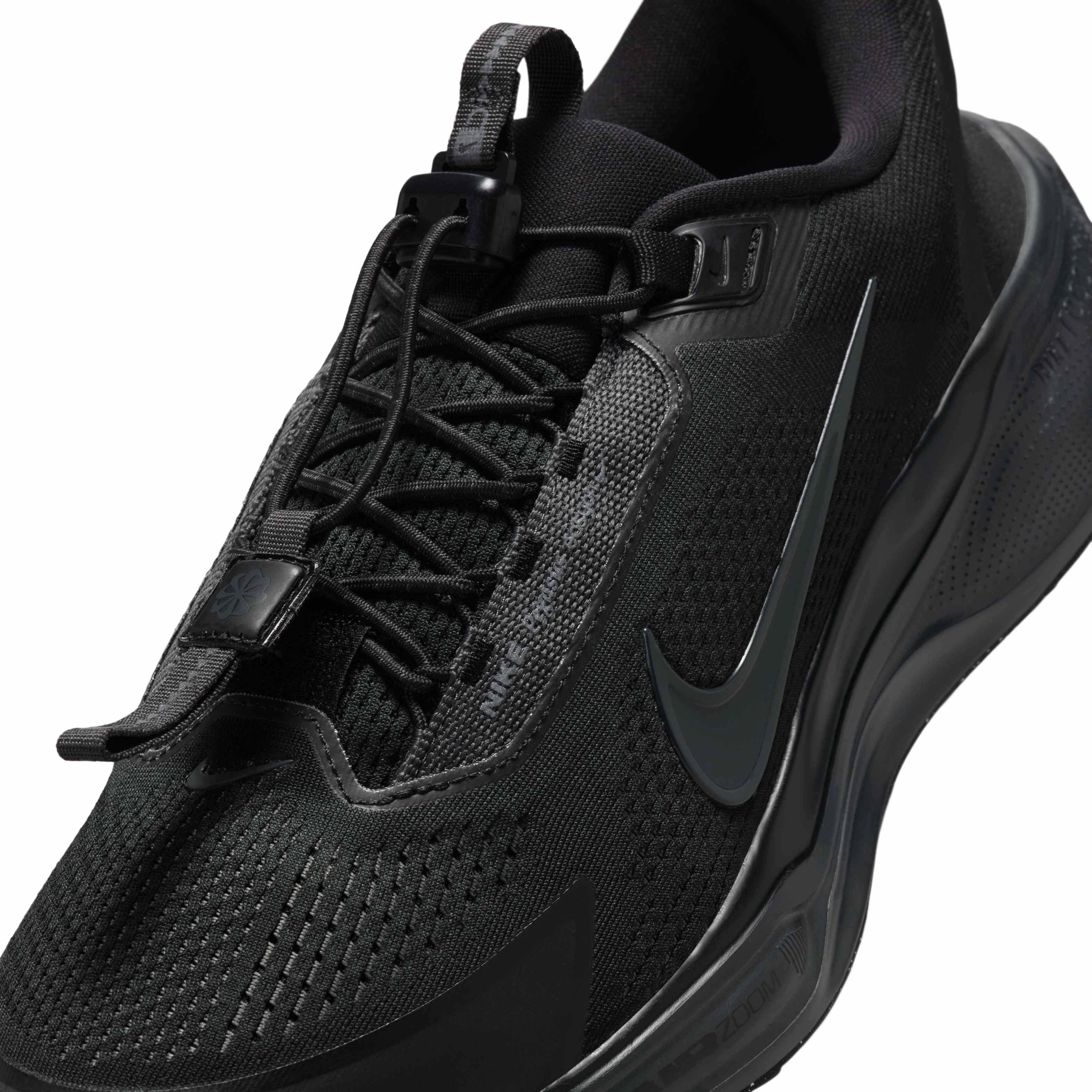 Nike Pegasus EasyOn "Black/White/Anthracite" Men's Running Shoe - BLACK Thumbnail View 7