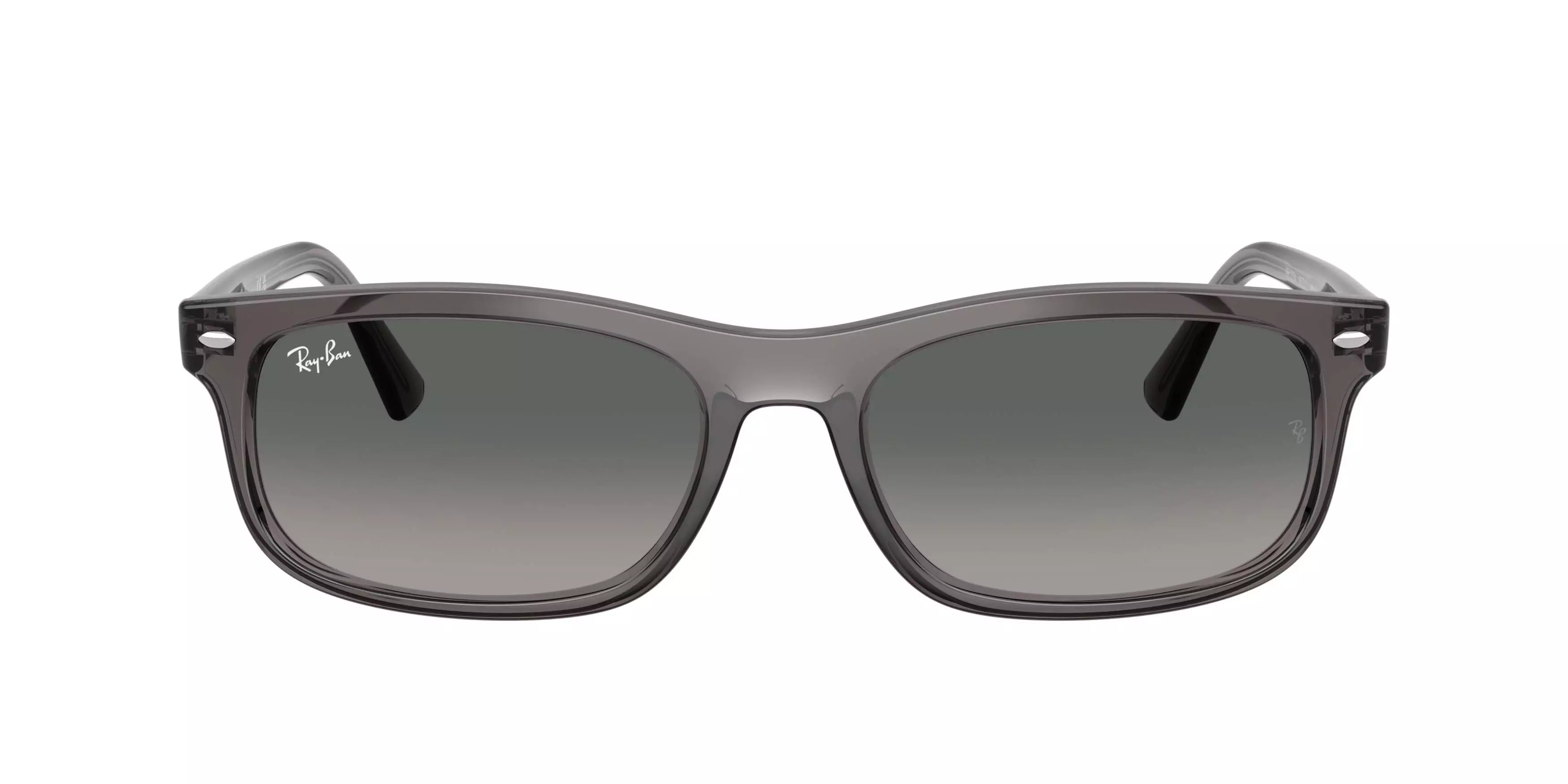 Ray-Ban RB2224 Grey Gradient Sunglasses &ndash; Matte Opal Light Grey - GREY