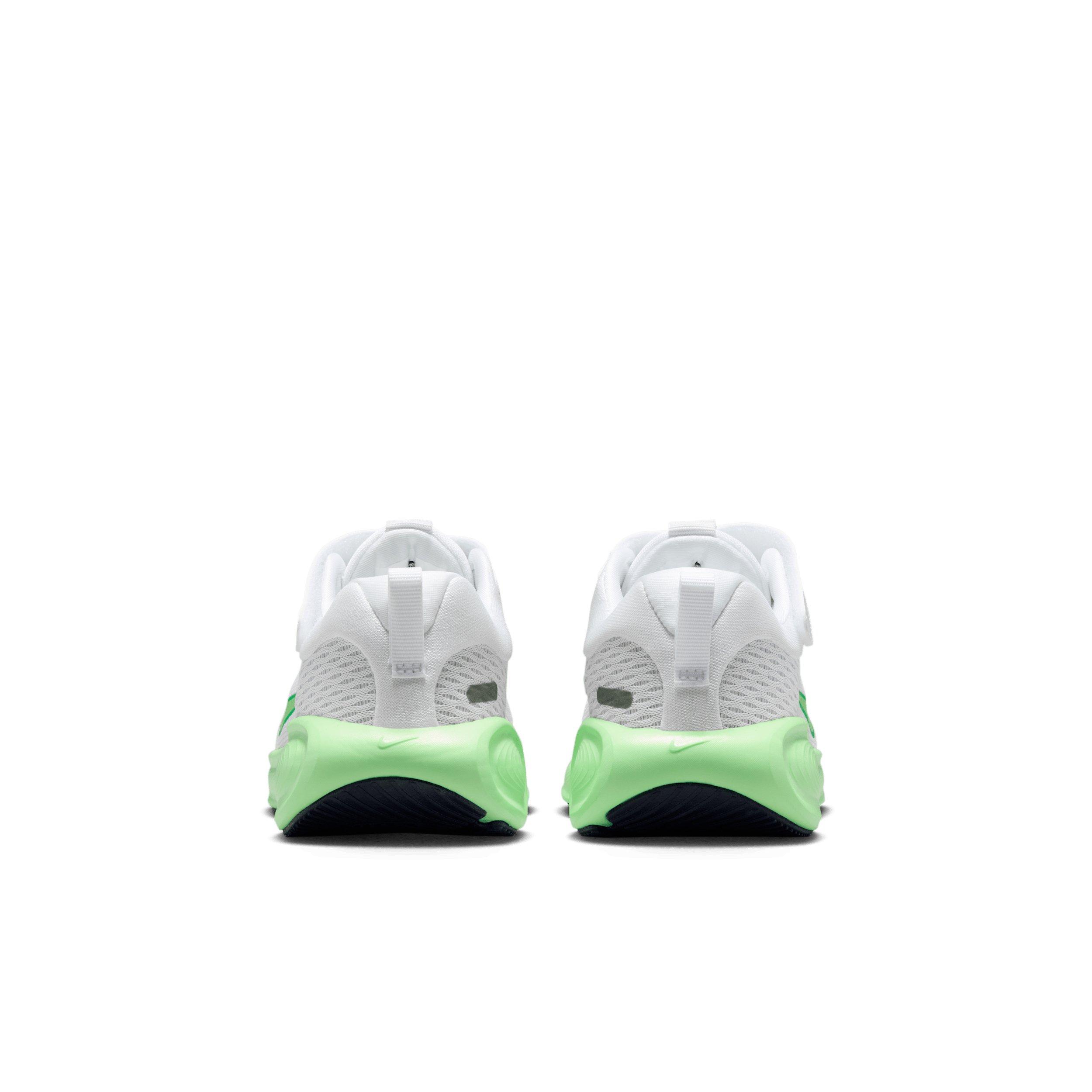 Nike Stellar Ride "White/Photon Dust/Green Spark/Illusion Green" Preschool Boys' Running Shoe - WHITE/DUST/GREEN/GREEN