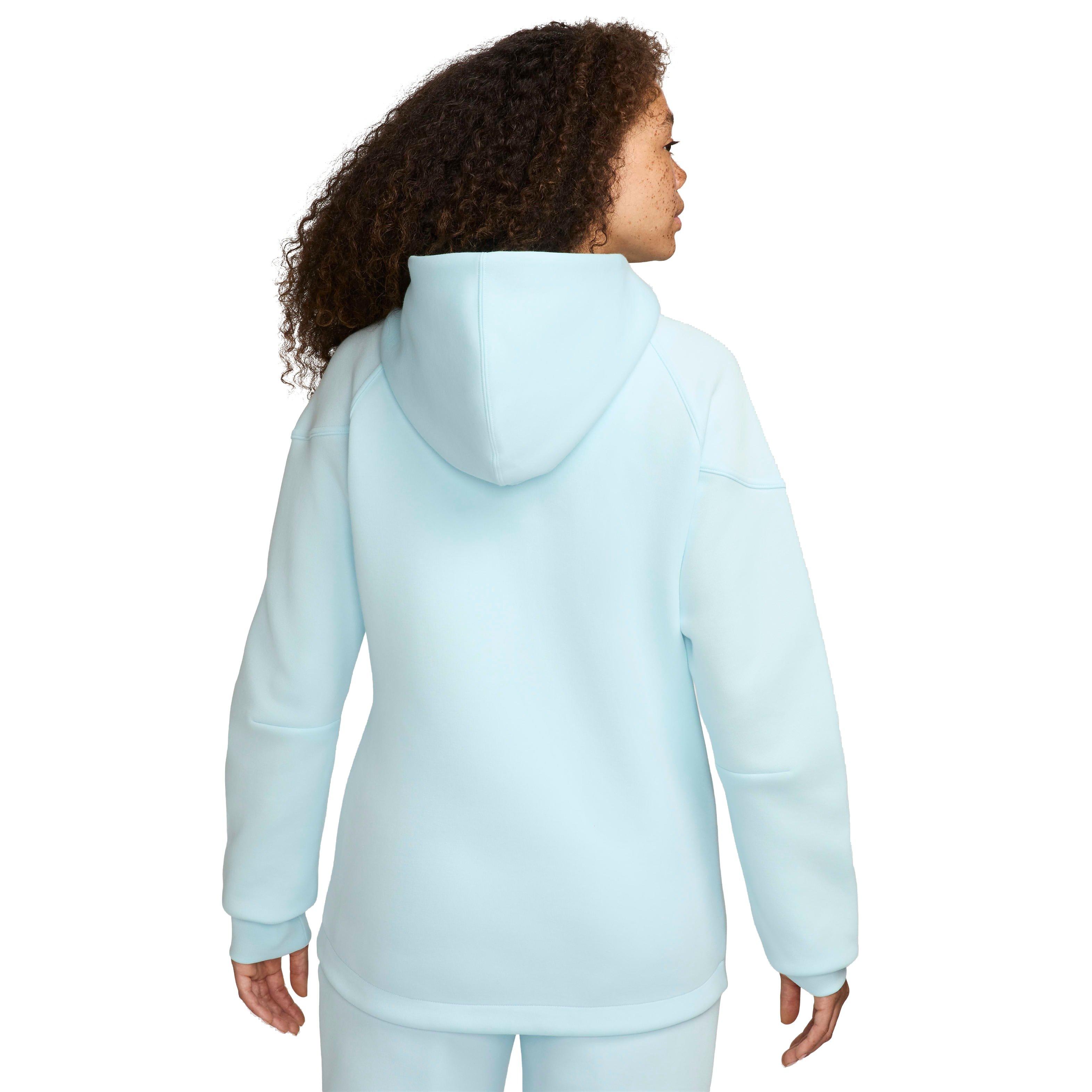 Nike Women's Sportswear Tech Fleece Windrunner Full-Zip Jacket - BLUE Thumbnail View 2