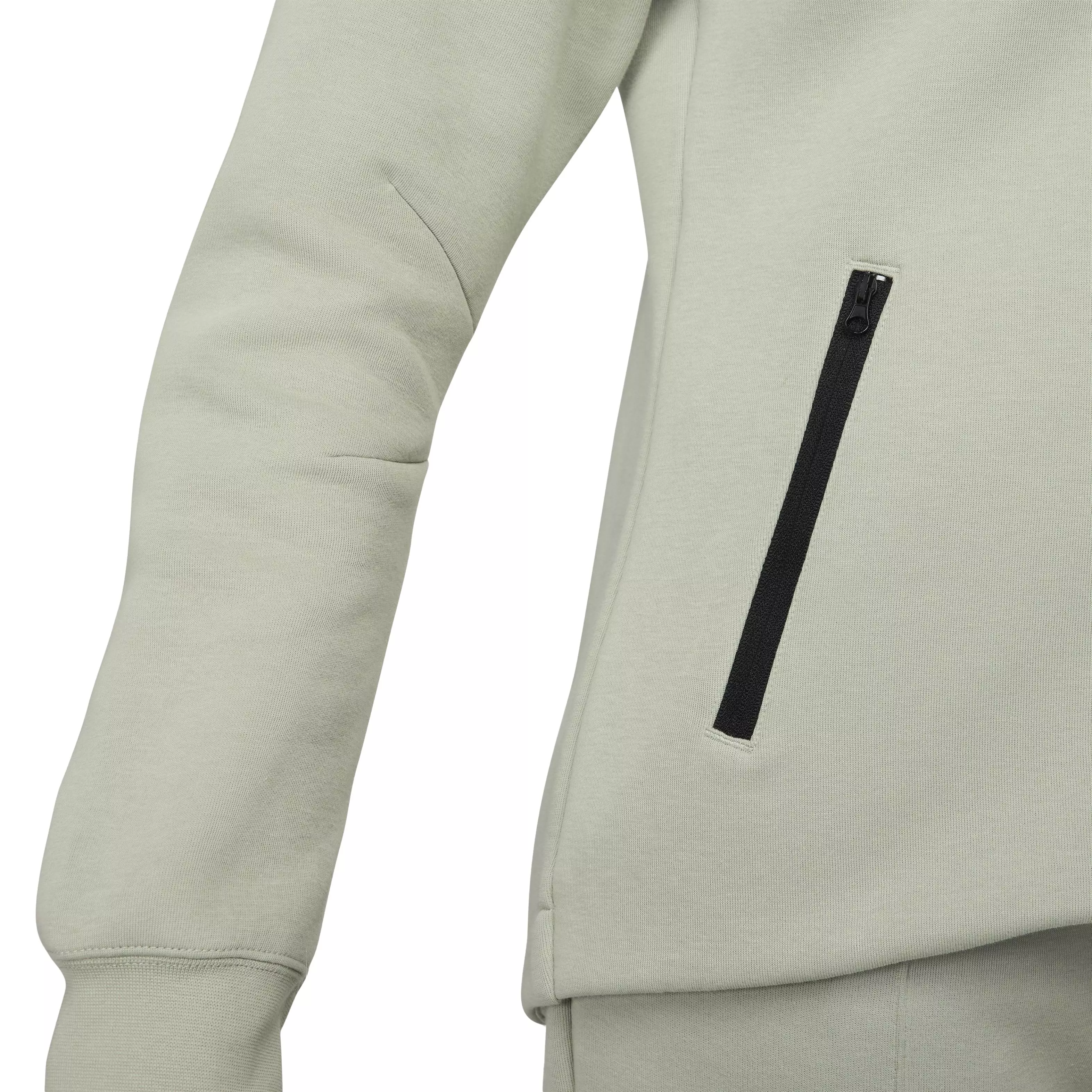 Nike Women's Sportswear Tech Fleece Windrunner Full-Zip Jacket - GREEN