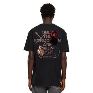 Forgotten Faces Men's Cross My Heart Red Snake Tee