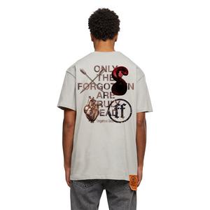Forgotten Faces Men's Cross My Heart Red Snake Tee