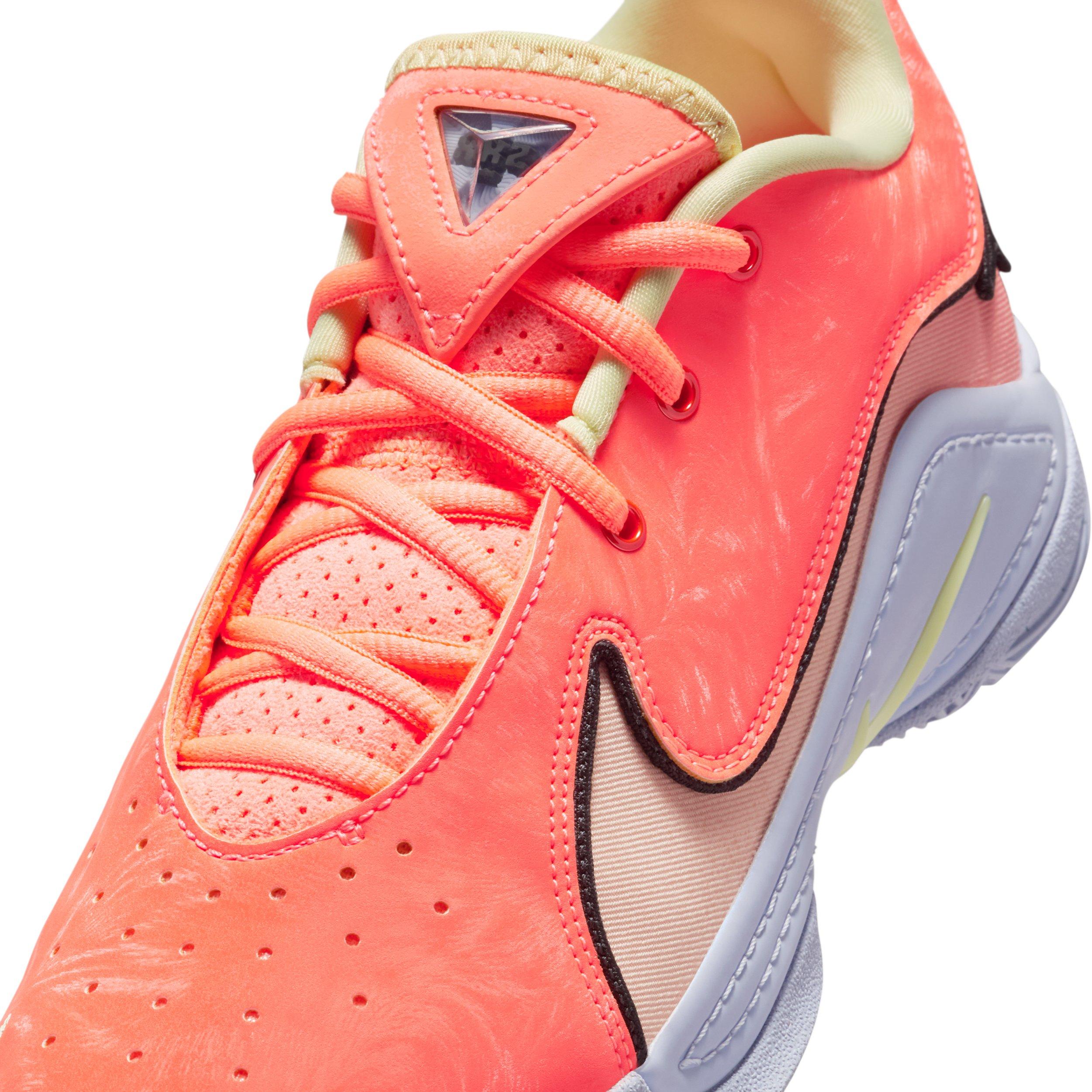 Nike LeBron XXII SE "Bright Mango/Life Lime/Anthracite/Orange" Grade School Boys' Basketball Shoe - MANGO/LIME/ANTHRACITE/ORANGE