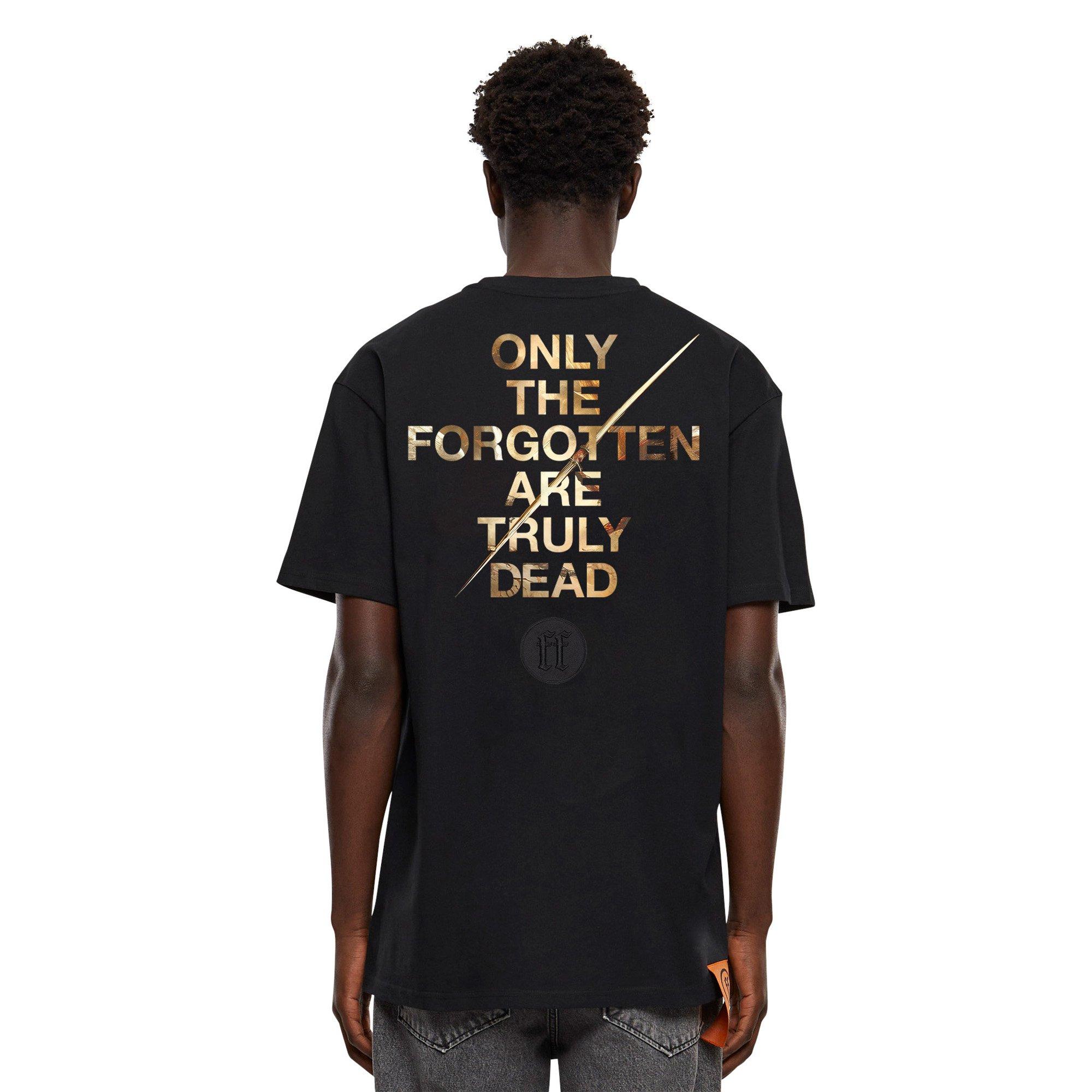 Forgotten Faces Men's Heaven Vs Hell Tee - BLACK Thumbnail View 2