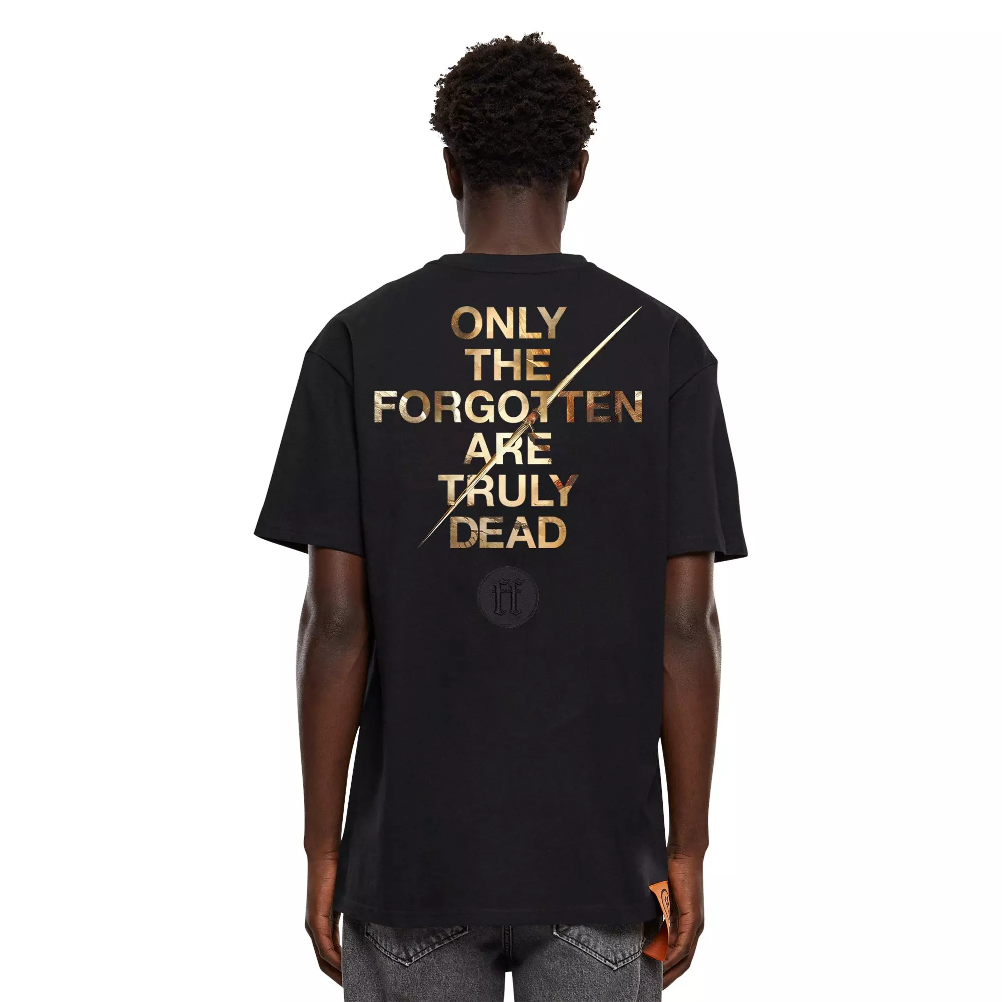 Forgotten Faces Men's Heaven Vs Hell Tee - BLACK