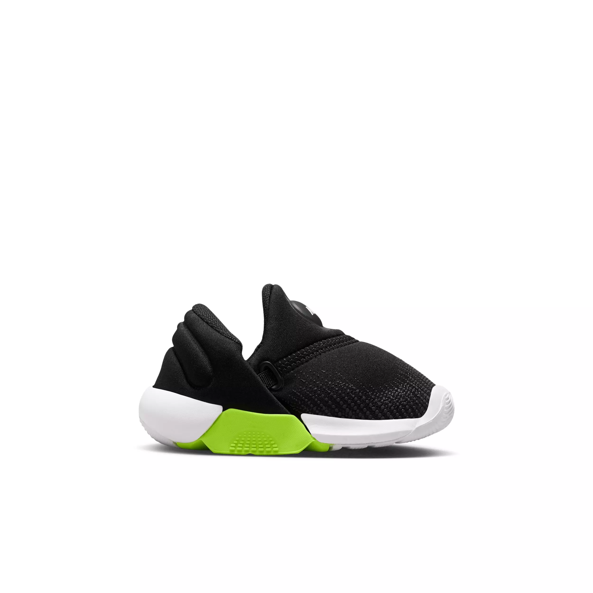 Nike Swoosh Go "Black/Volt/Anthracite/White" Infant Boys' Shoe - BLACK/VOLT/ANTHRACITE/WHITE