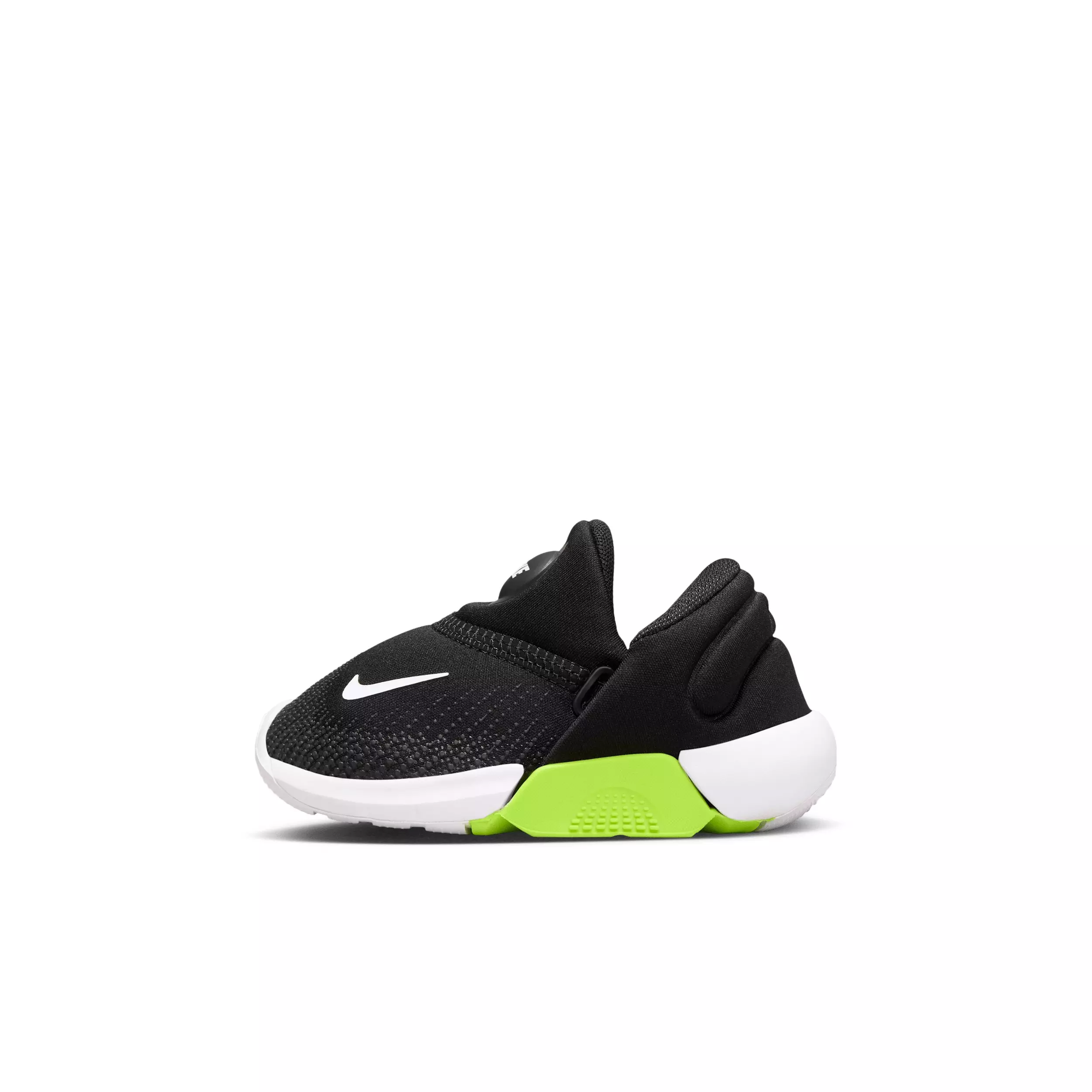 Nike Swoosh Go "Black/Volt/Anthracite/White" Infant Boys' Shoe - BLACK/VOLT/ANTHRACITE/WHITE