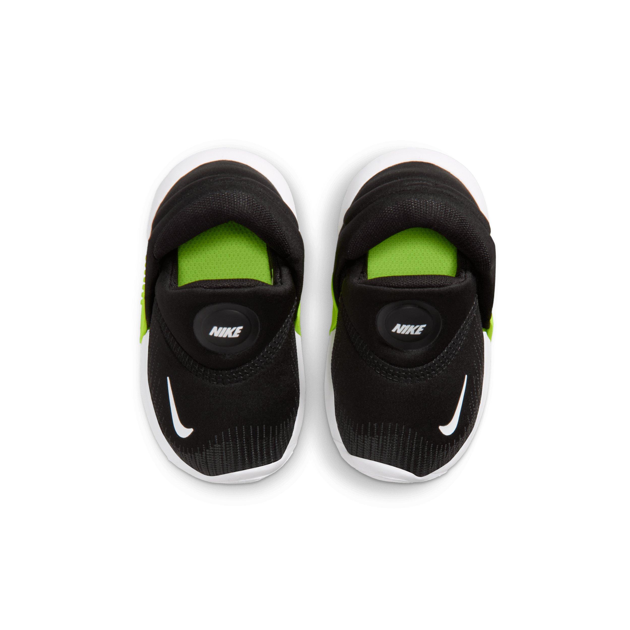 Nike Swoosh Go "Black/Volt/Anthracite/White" Infant Boys' Shoe - BLACK/VOLT/ANTHRACITE/WHITE